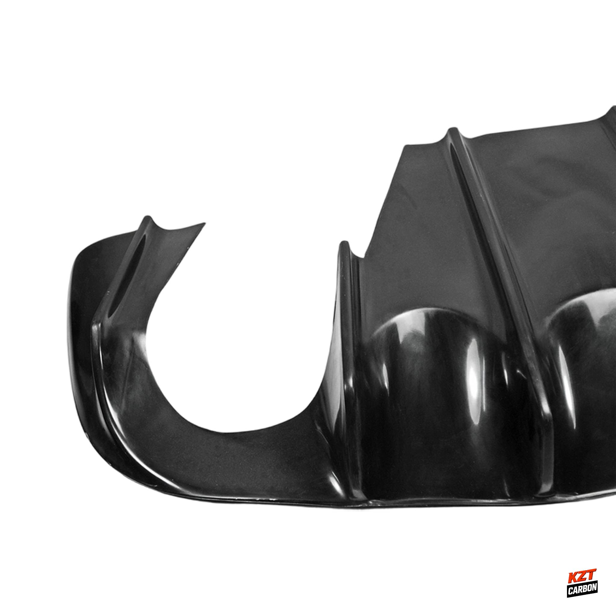 For Mazda RX7 RX-7 FD FD3S FEED Style Fiberglass Rear Bumper Bottom Diffuser