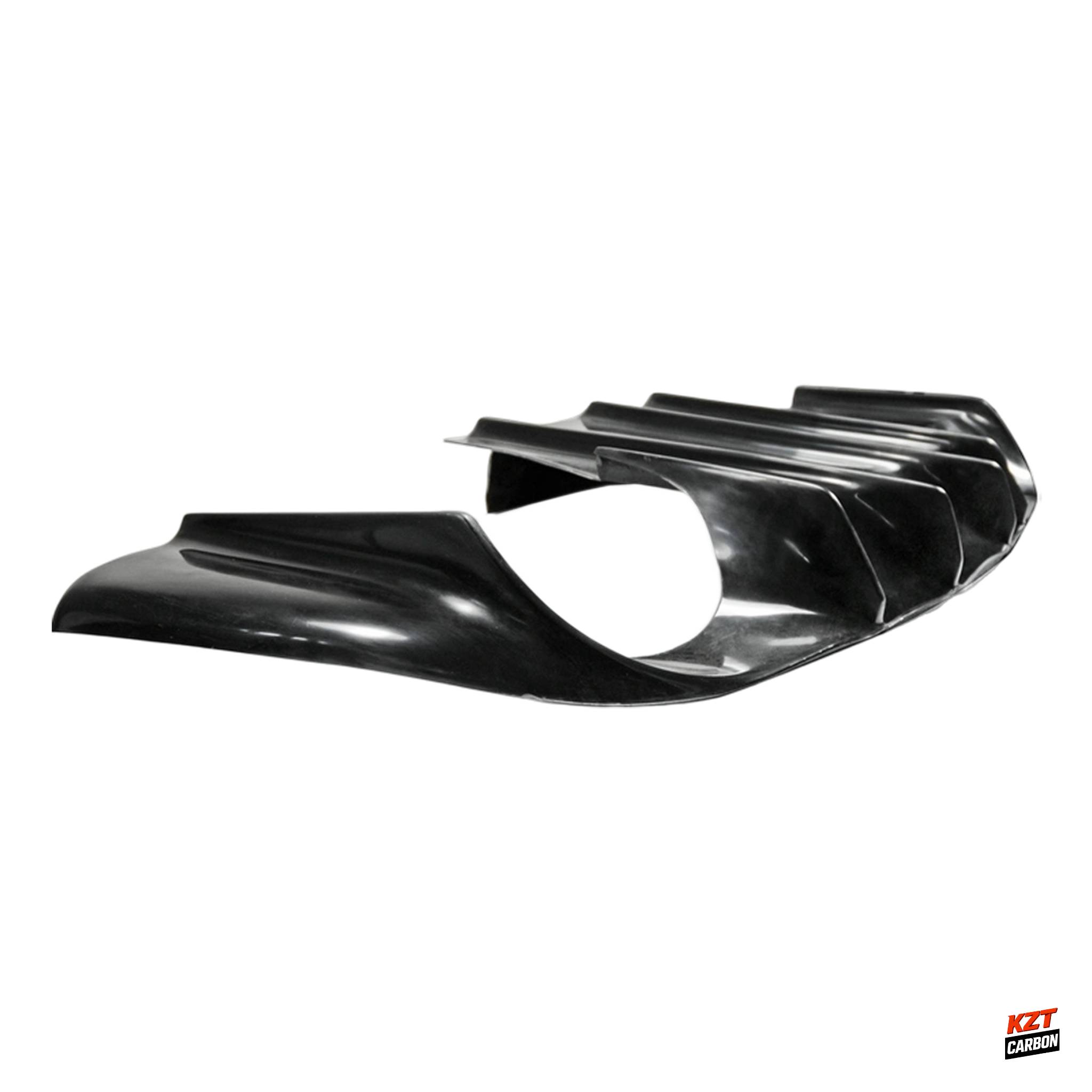 For Mazda RX7 RX-7 FD FD3S FEED Style Fiberglass Rear Bumper Bottom Diffuser