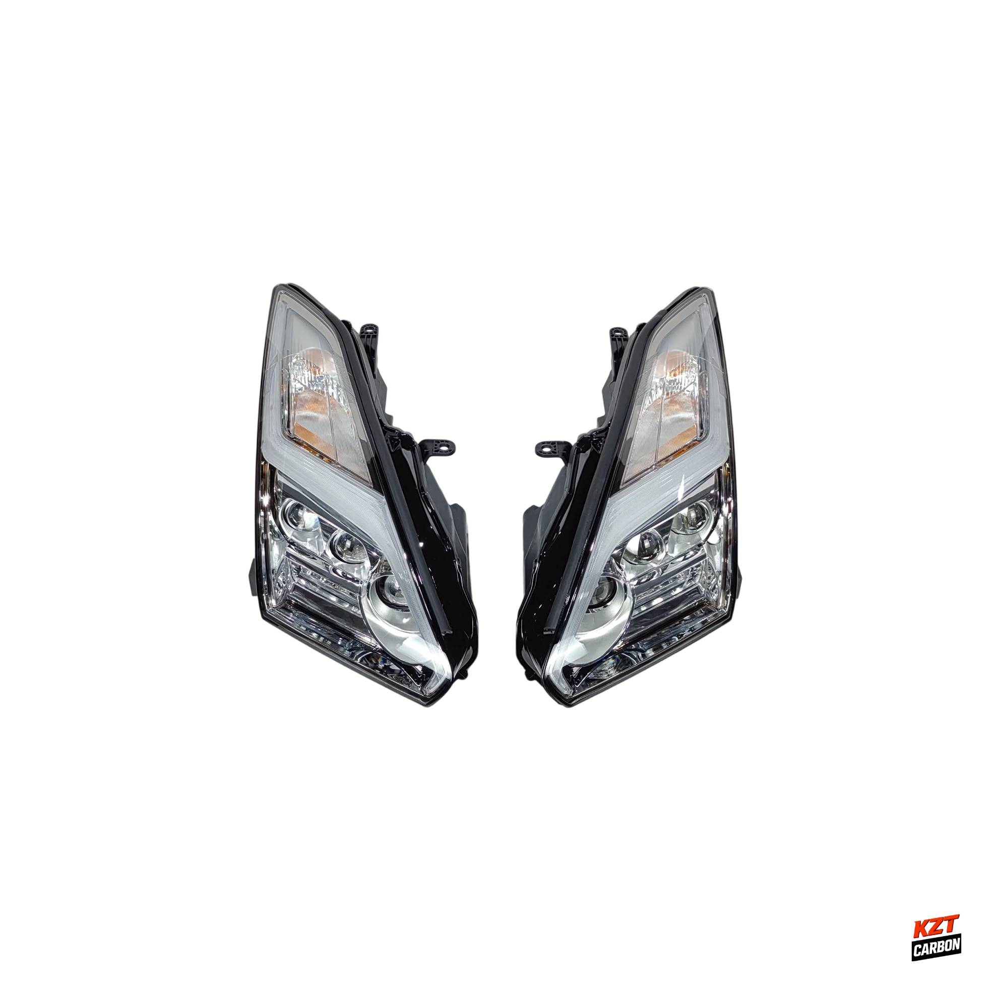 For Nissan GTR R35 08-24 / 17 Style Front Headlight Assembly Kits Pair