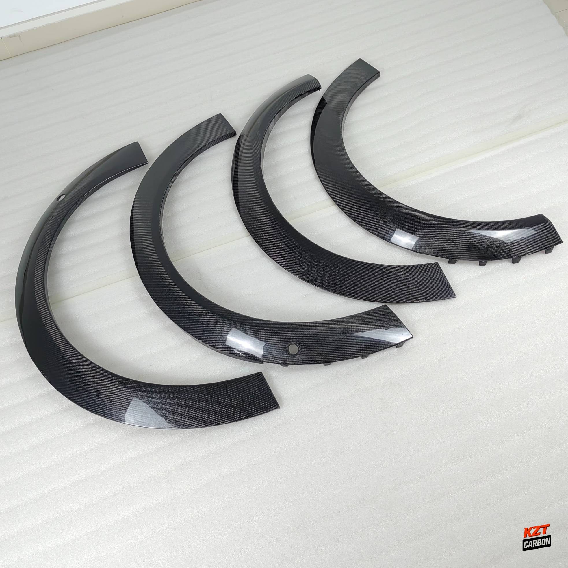 For 2022 Mini Cooper F56-F57 Carbon Fender Flare Wheel Arch Eyebrow Cover Kits