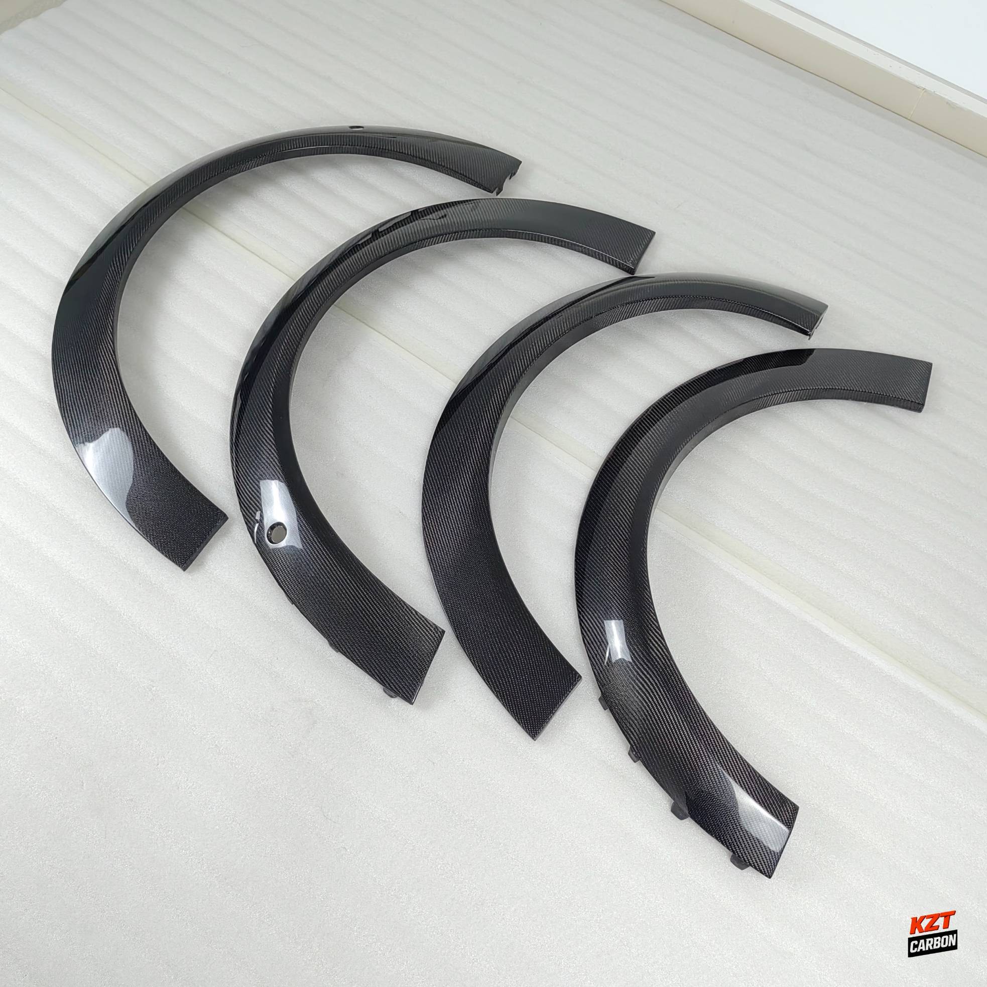 For 2022 Mini Cooper F56-F57 Carbon Fender Flare Wheel Arch Eyebrow Cover Kits
