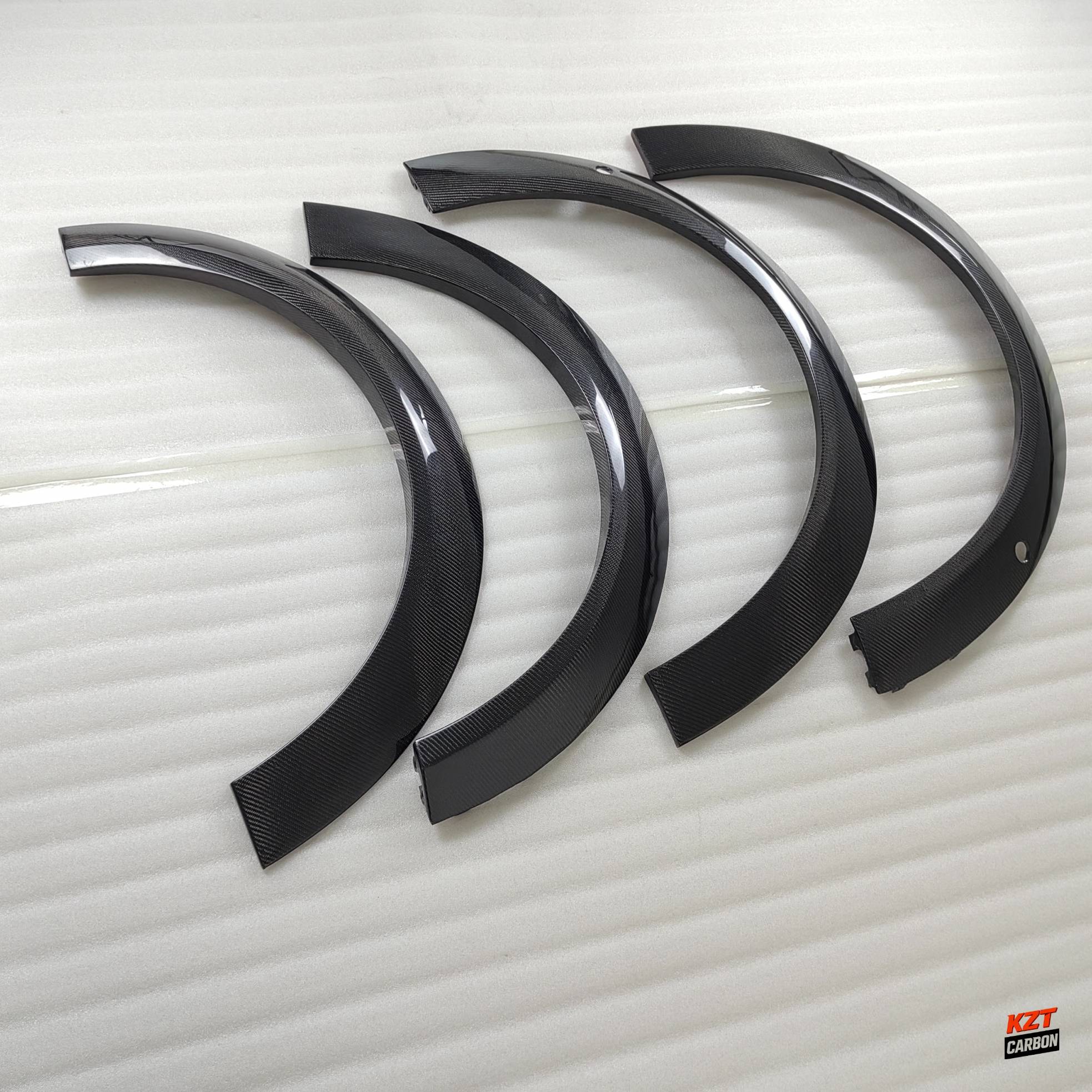 For 2022 Mini Cooper F56-F57 Carbon Fender Flare Wheel Arch Eyebrow Cover Kits