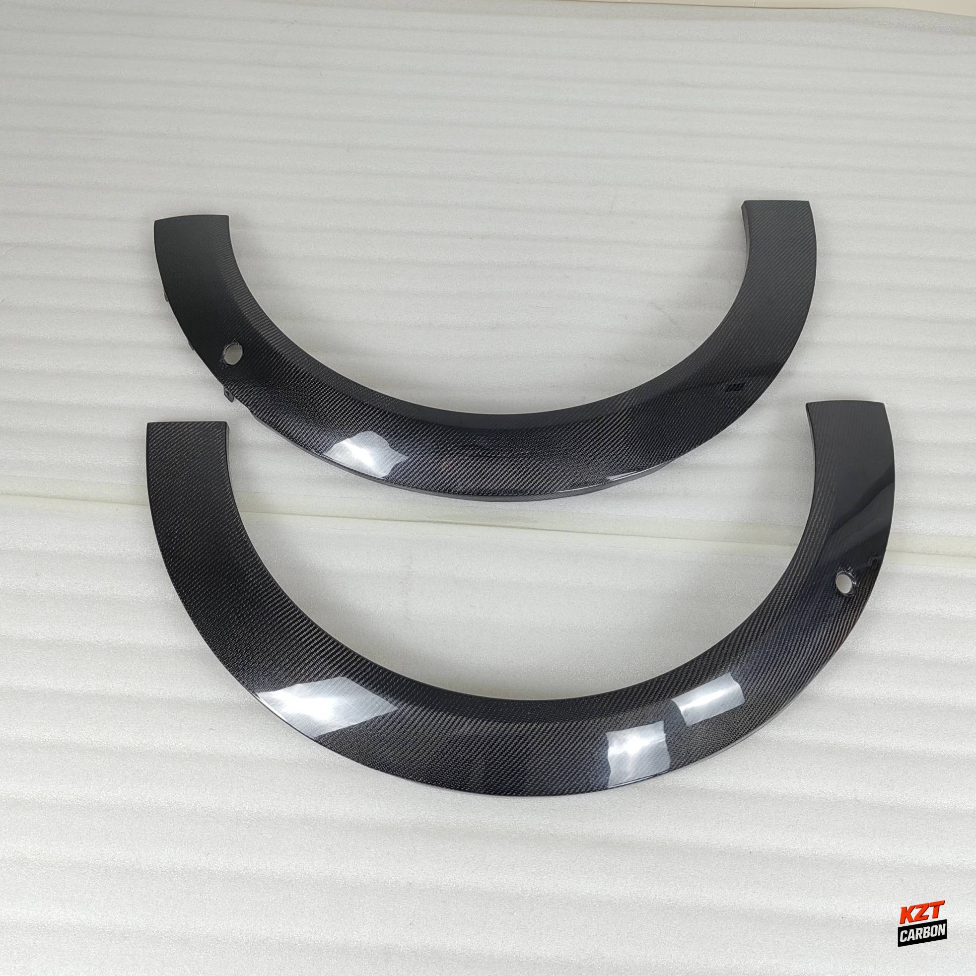 For 2022 Mini Cooper F56-F57 Carbon Fender Flare Wheel Arch Eyebrow Cover Kits