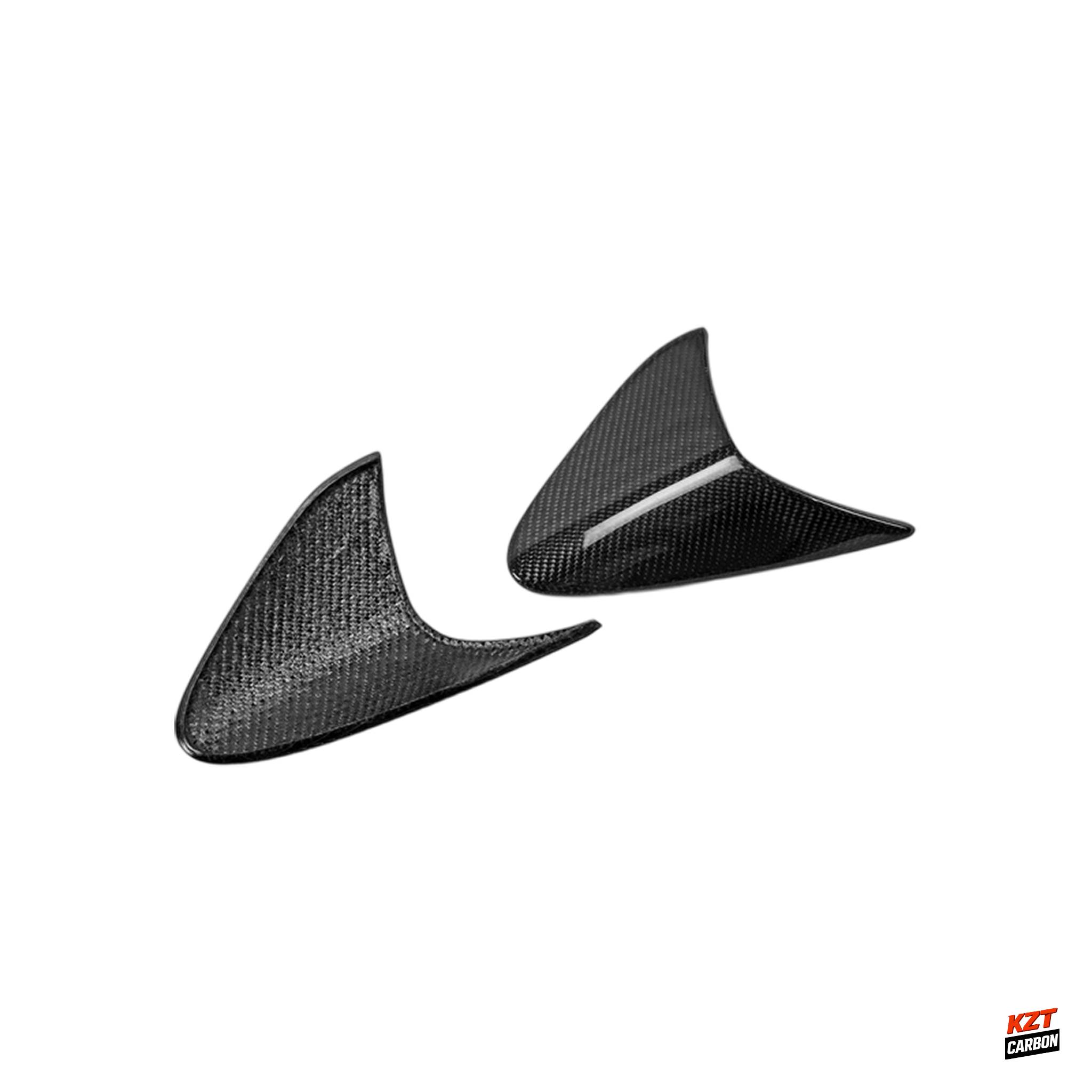 For 10-14 Lotus Evora Evora S Evora 400 KZ Carbon Fiber Rear Fender Side Scoops