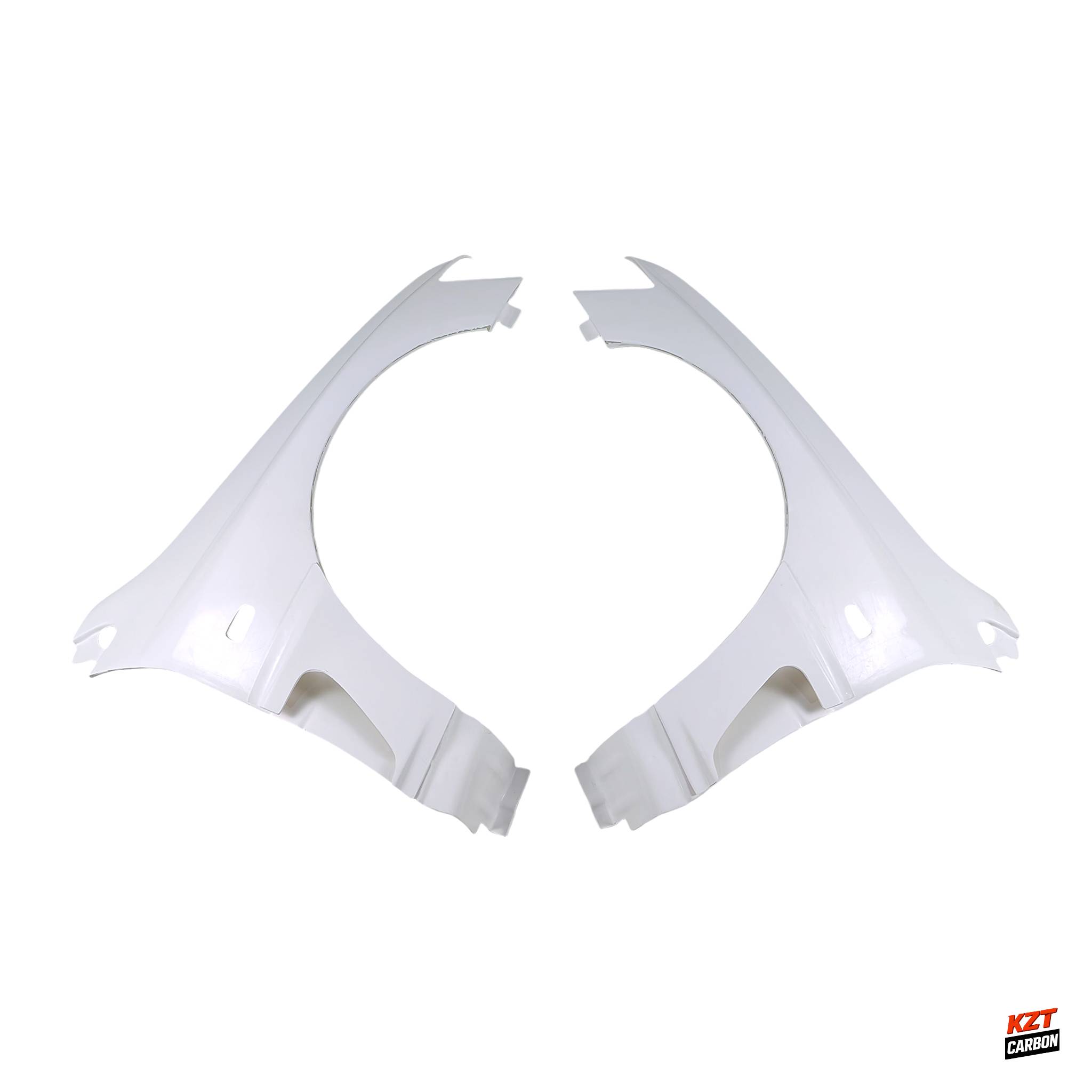 For Mitsubishi Evolution EVO 8 9 VRS Style Fiberglass Front Vented Fender Pair
