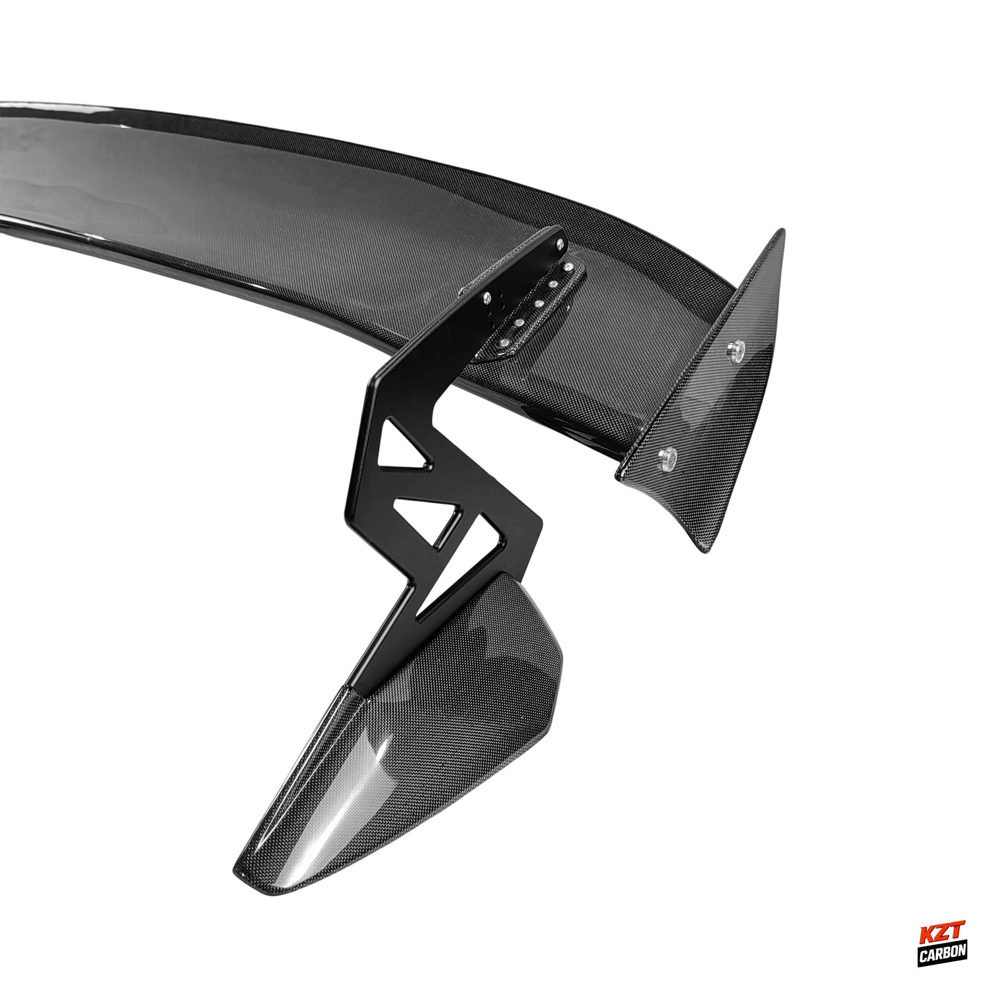 For Honda Civic Type R FK8 17-21 Plain Carbon SPN Style Rear Trunk GT Spoiler