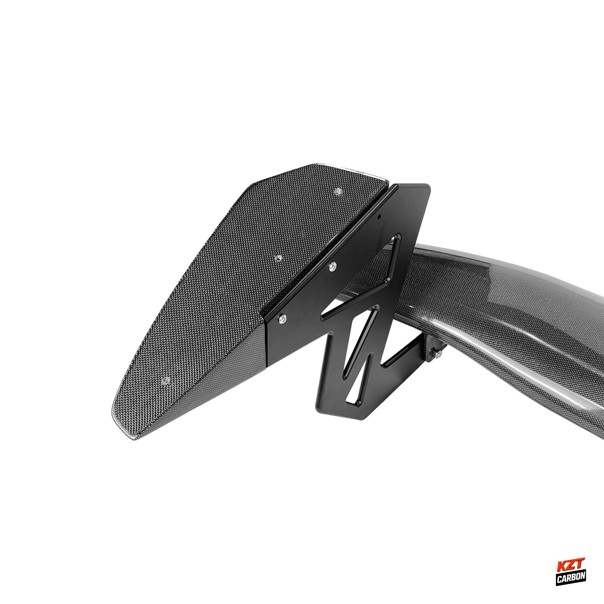 For Honda Civic Type R FK8 17-21 Plain Carbon SPN Style Rear Trunk GT Spoiler