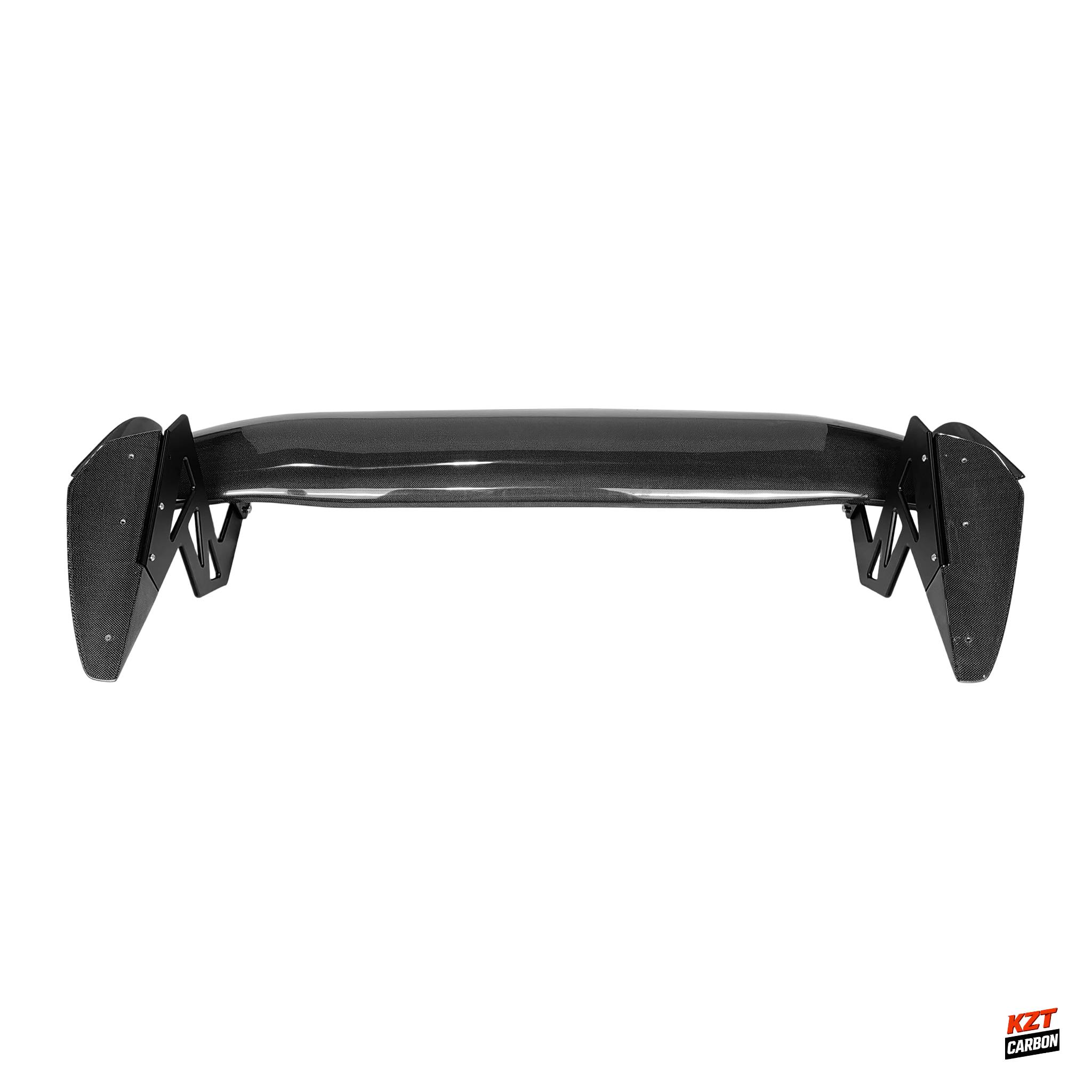 For Honda Civic Type R FK8 17-21 Plain Carbon SPN Style Rear Trunk GT Spoiler