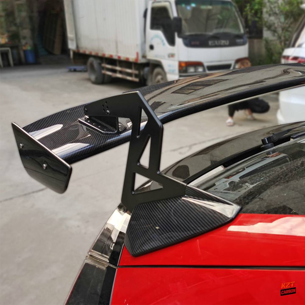 For Honda Civic Type R FK8 17-21 Plain Carbon SPN Style Rear Trunk GT Spoiler