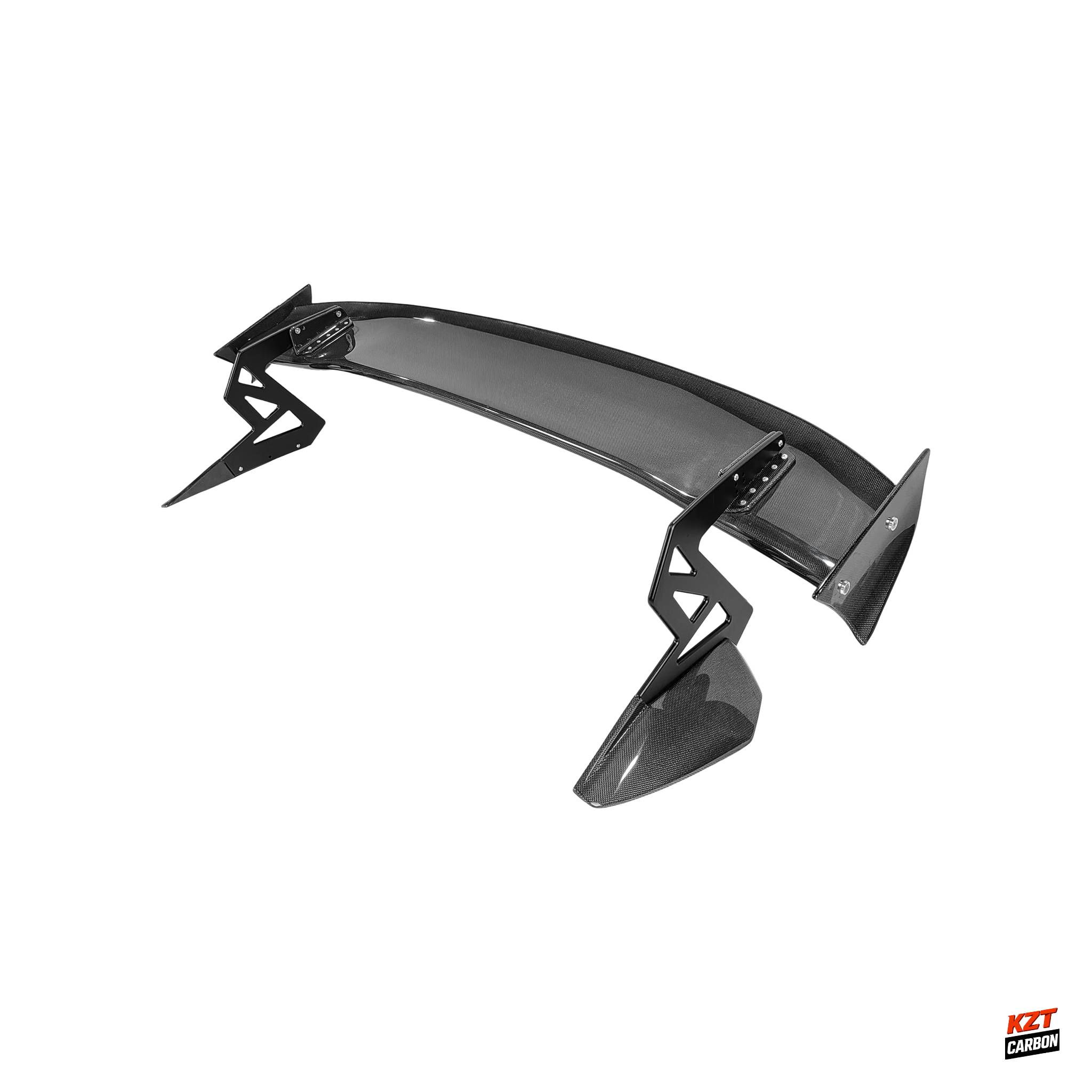 For Honda Civic Type R FK8 17-21 Plain Carbon SPN Style Rear Trunk GT Spoiler