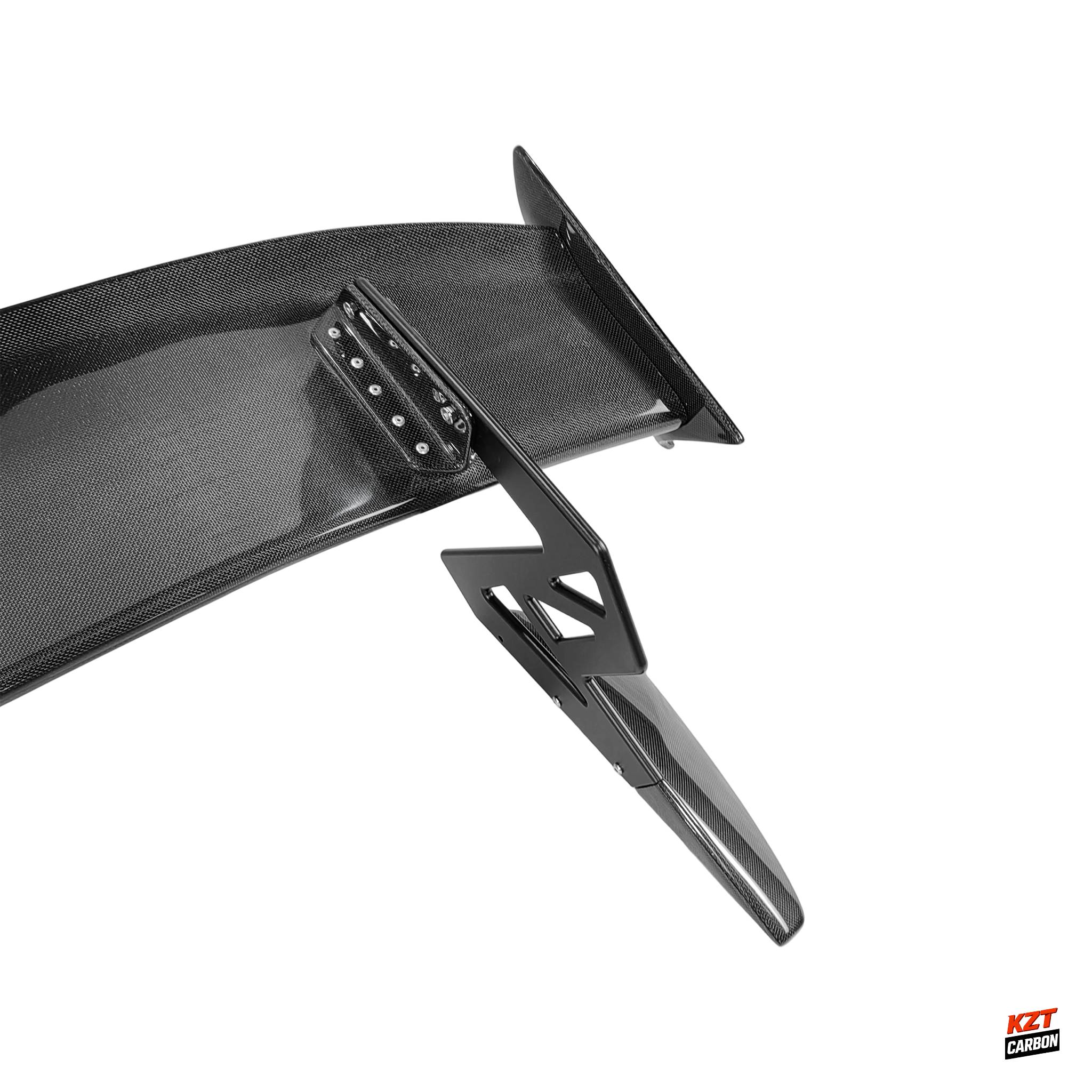 For Honda Civic Type R FK8 17-21 Plain Carbon SPN Style Rear Trunk GT Spoiler