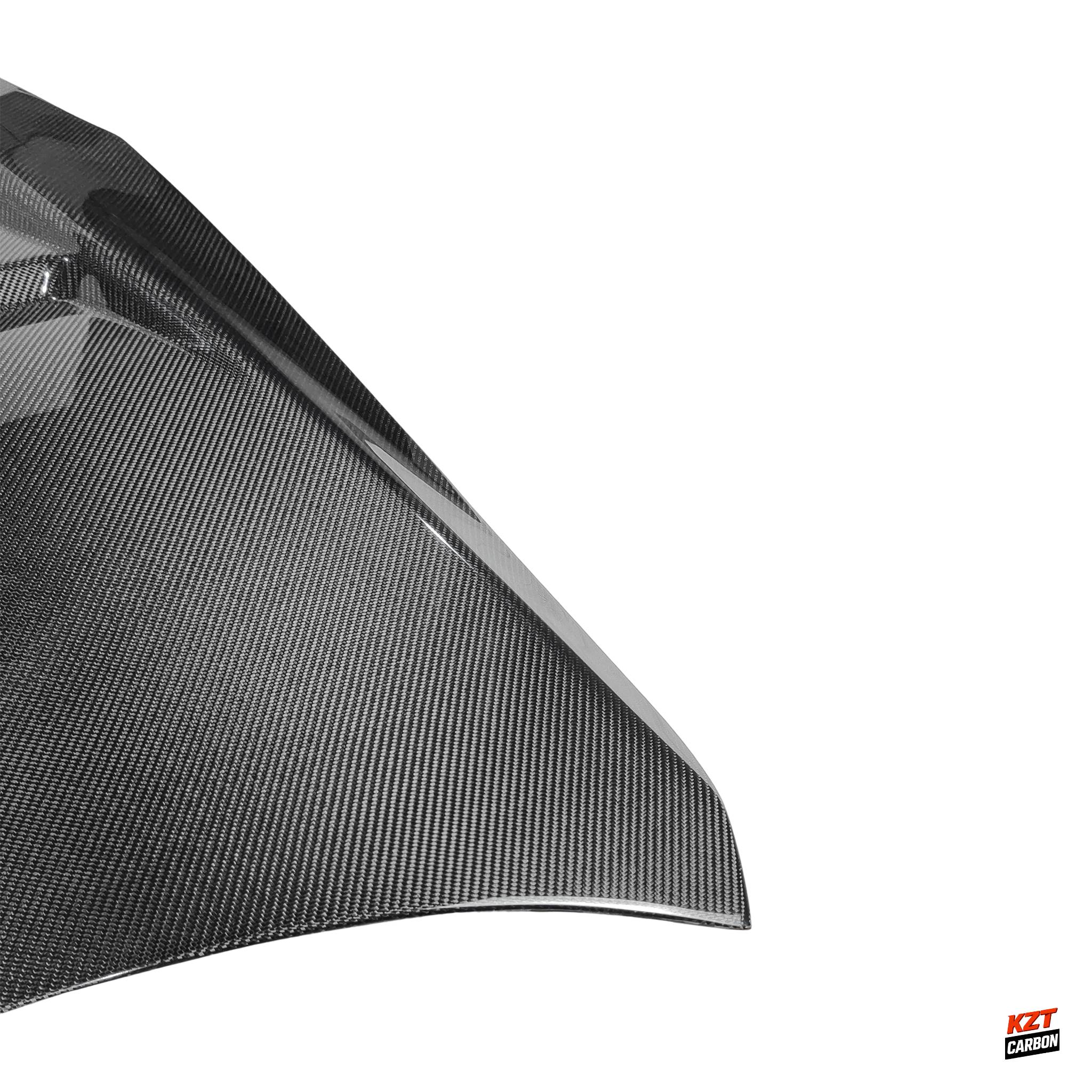 For Nissan GTR R35 Coupe 13-24 Carbon Fiber TS Style Front Vented Cooling Hood