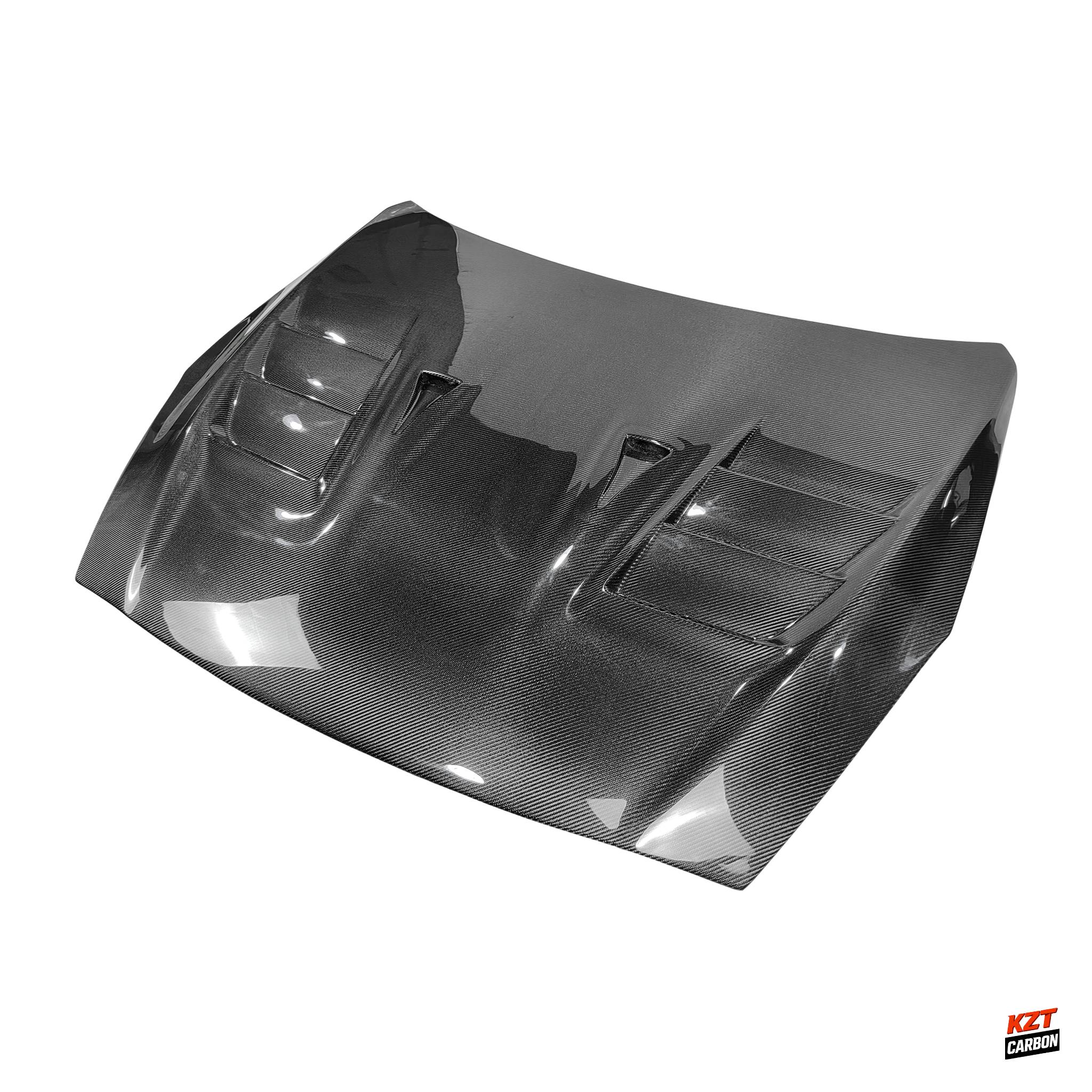 For Nissan GTR R35 Coupe 13-24 Carbon Fiber TS Style Front Vented Cooling Hood