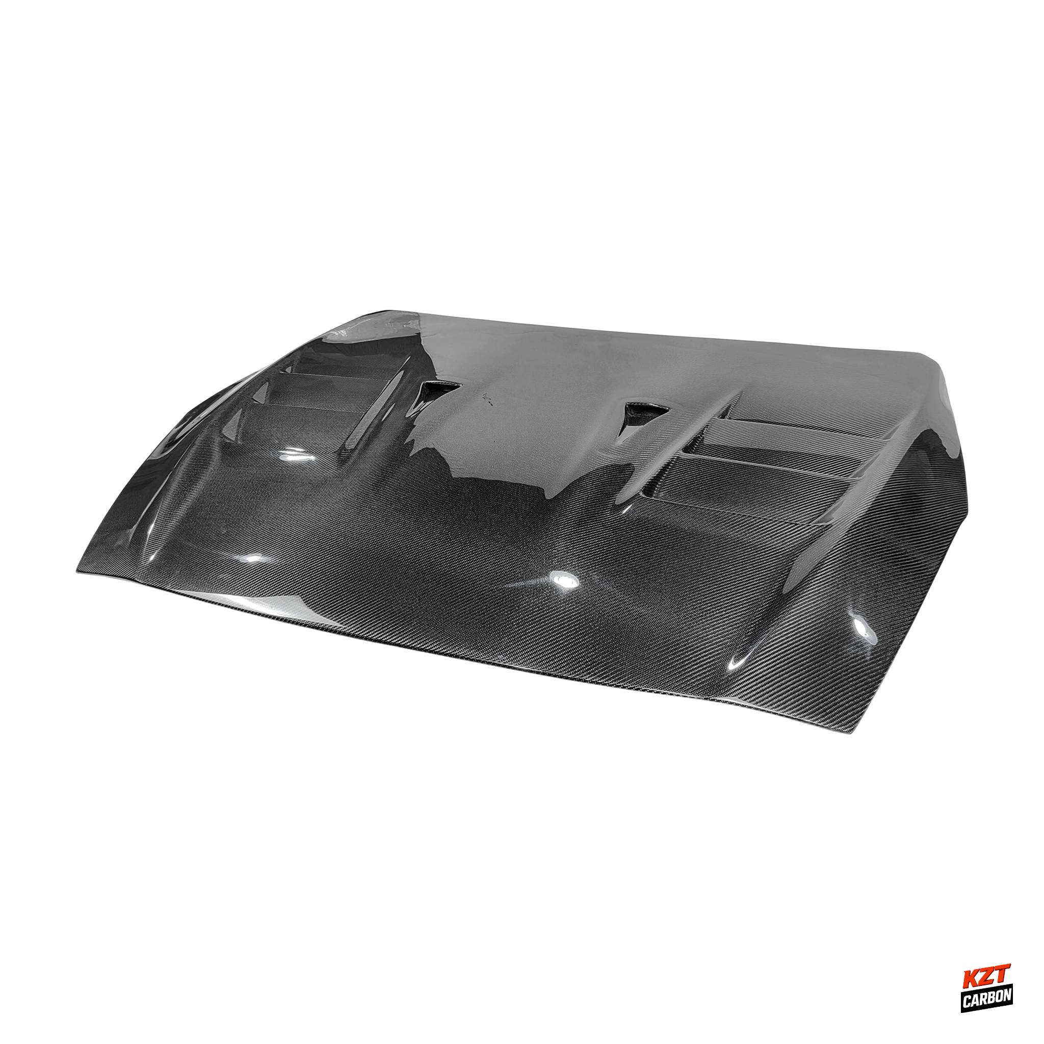 For Nissan GTR R35 Coupe 13-24 Carbon Fiber TS Style Front Vented Cooling Hood