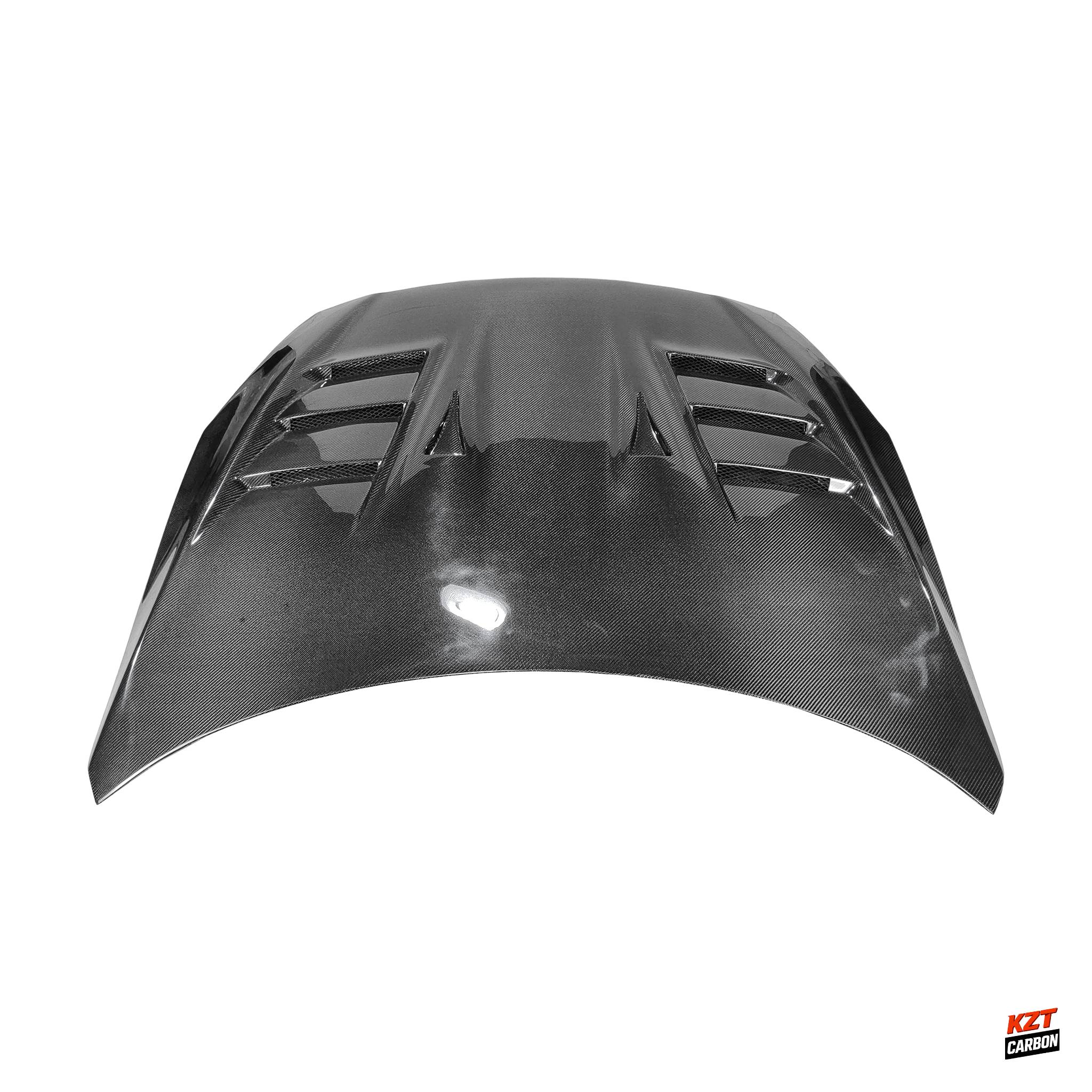 For Nissan GTR R35 Coupe 13-24 Carbon Fiber TS Style Front Vented Cooling Hood