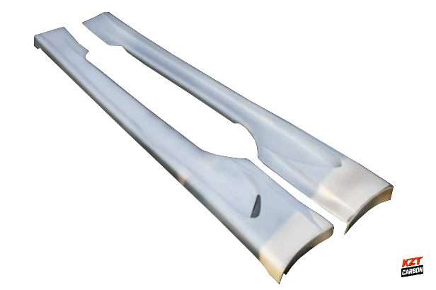 For Nissan Z33 2003-08 350Z JP Style Fiberglass FRP Unpaint Side Skirts Body Kit