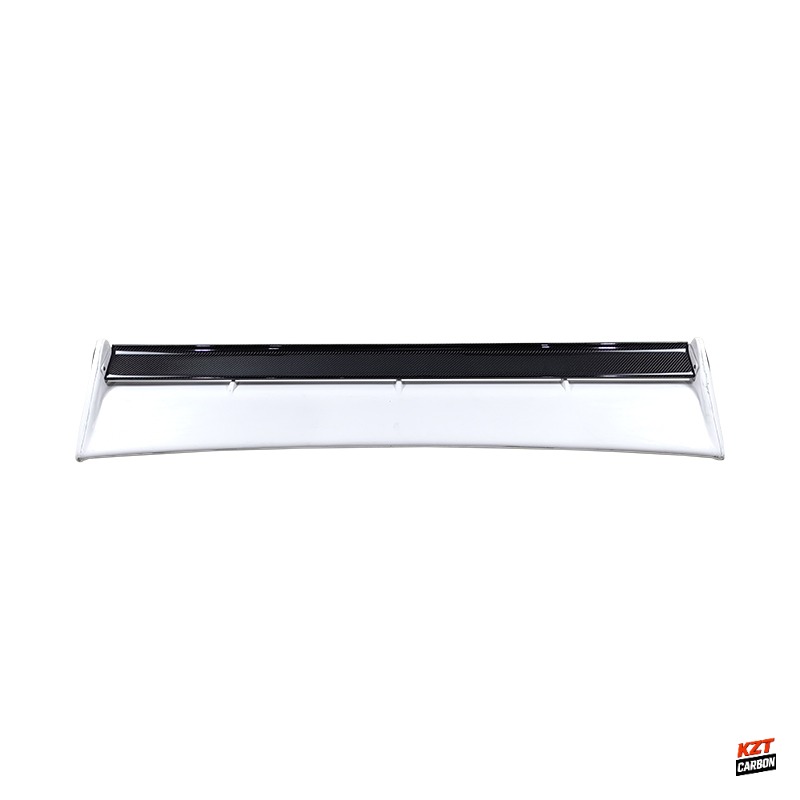 For Nissan Skyline R34 GTR OEM Rear Spoiler With Blade + Caps (Without Leg) Partial Carbon