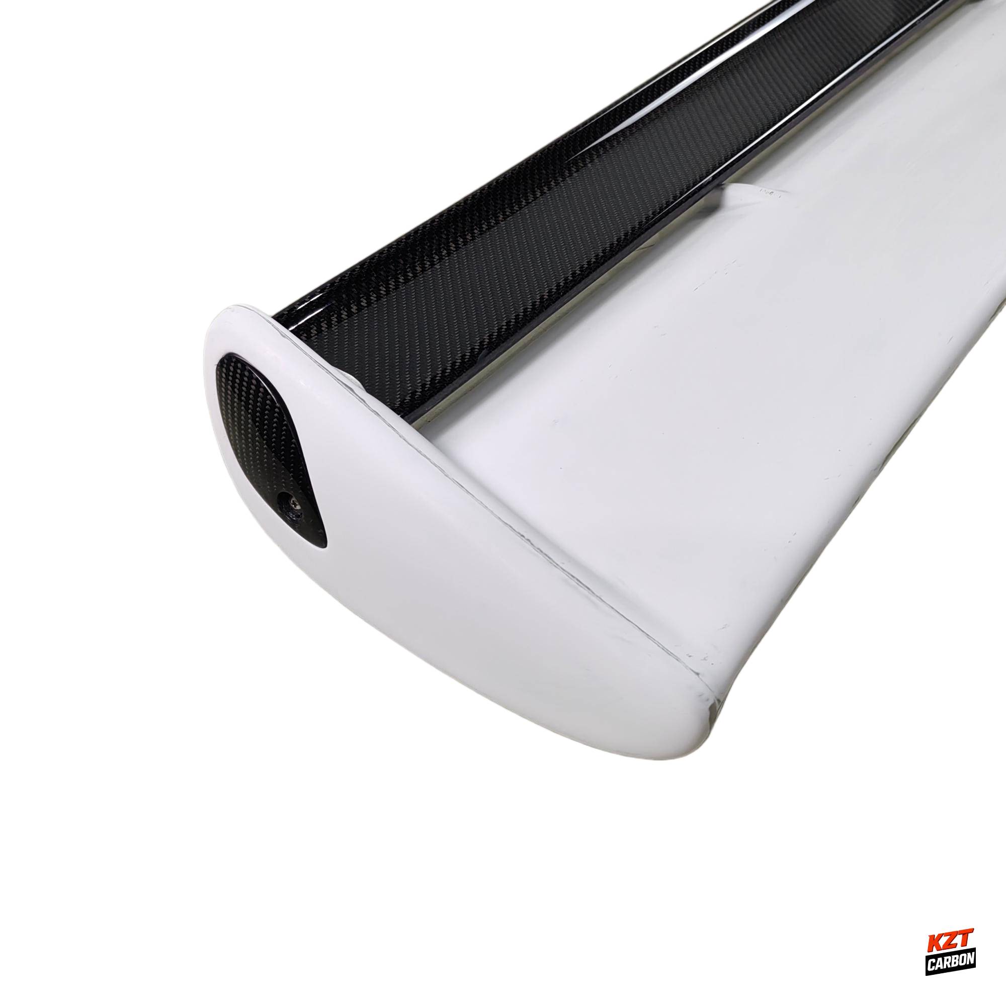 For Nissan Skyline R34 GTR OEM Rear Spoiler With Blade + Caps (Without Leg) Partial Carbon