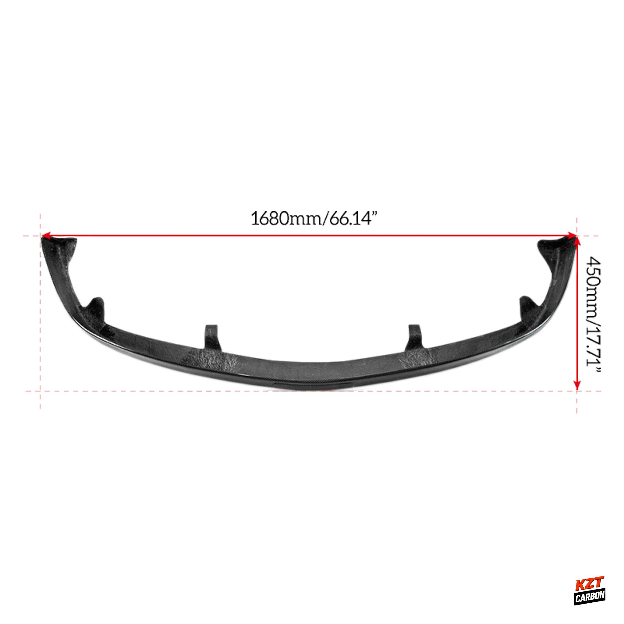 For Honda Integra TypeR DC2 95-01 (JDM Model only) MU Style Carbon Front Lip