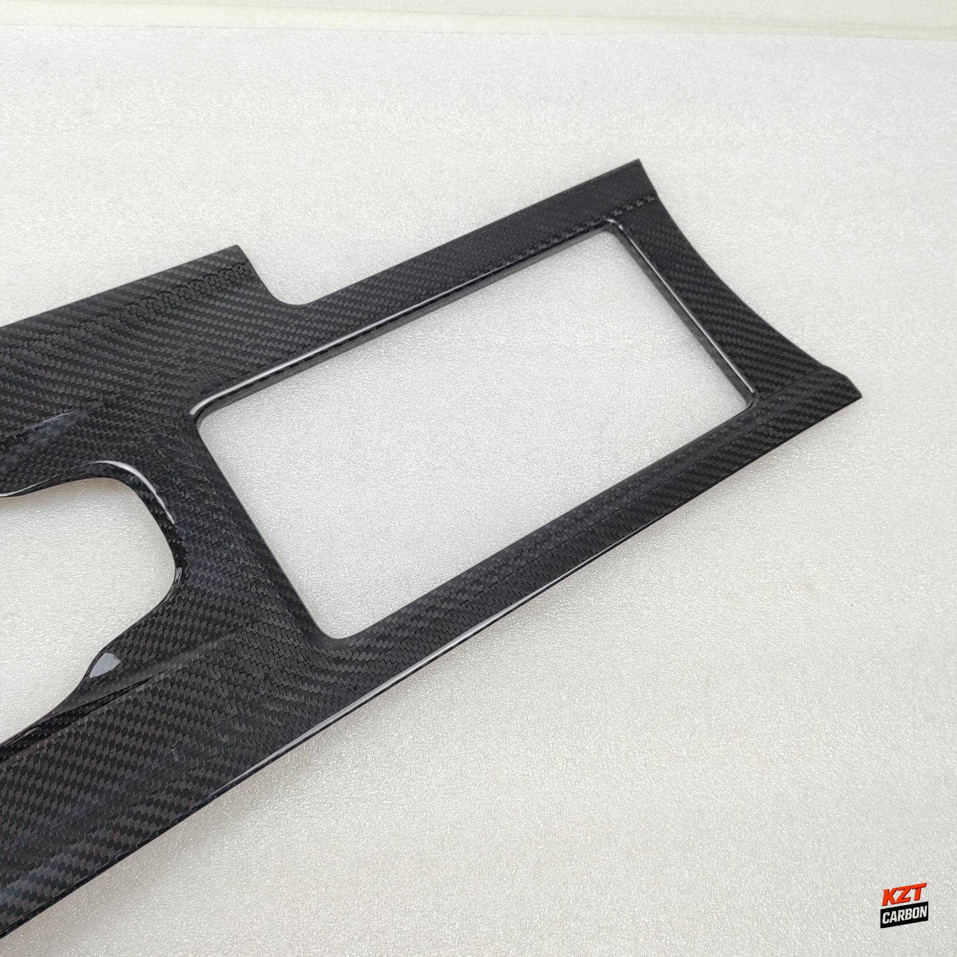 For Nissan R35 GTR (08-16 RHD Only) Dry Carbon Interior Center Console Cover