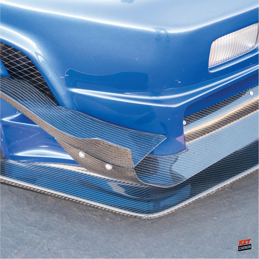 For Nissan Skyline R34 GTR AS Type Front Bumper Canard (4pcs)