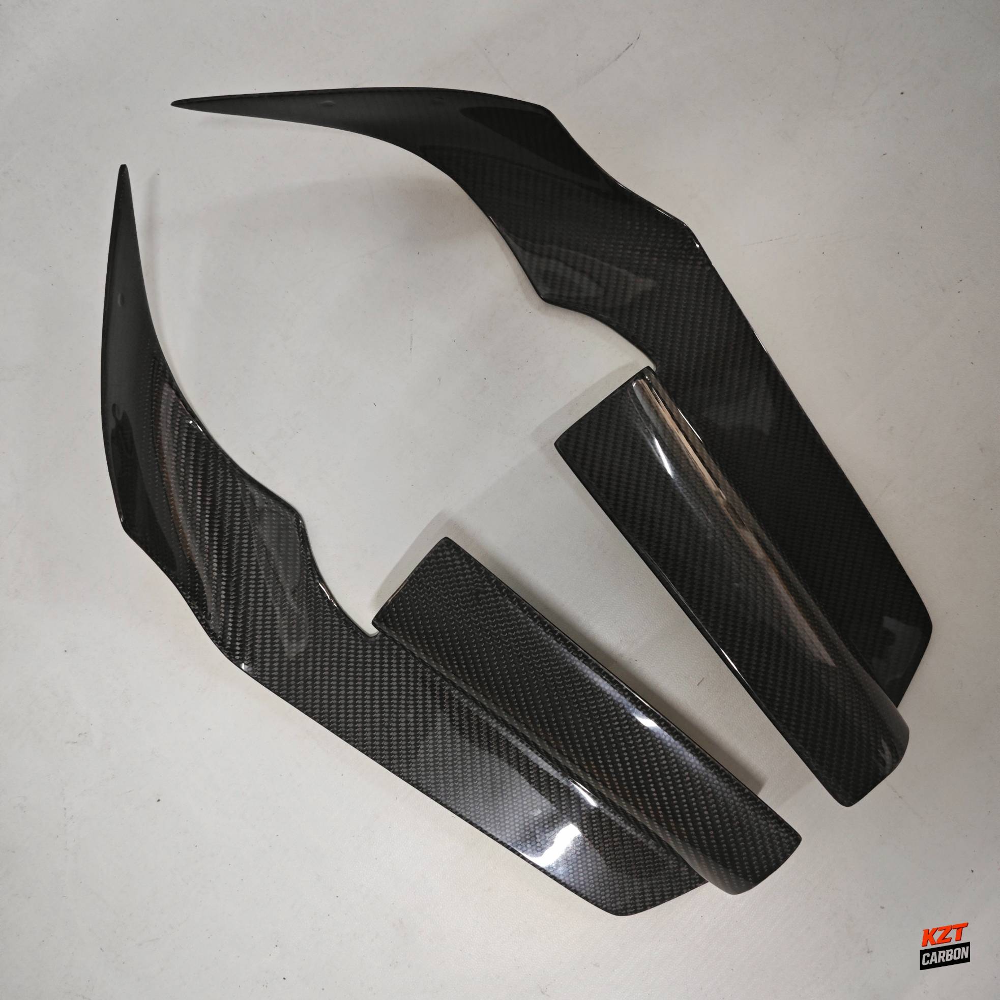 For Nissan Skyline R34 GTR AS Type Front Bumper Canard (4pcs)