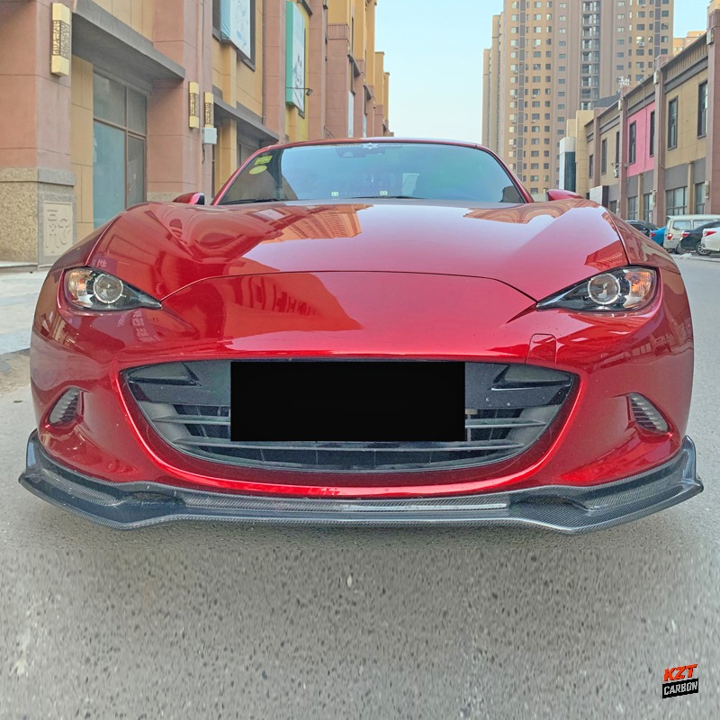 For Mazda MX5 ND5RC Miata 16-24 Roadster ESQ Style Forged Carbon Front Lip