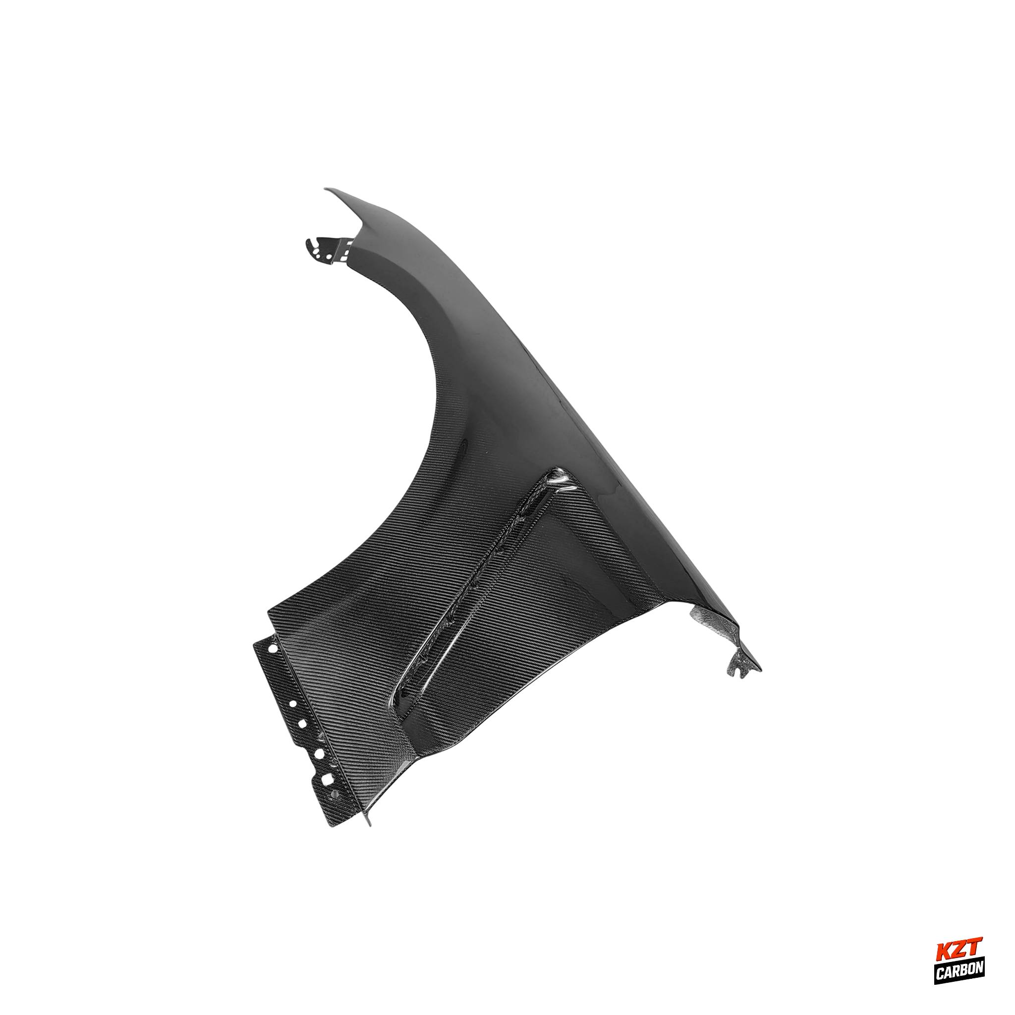 For Ford Mustang 2 Door 2015-17 Carbon GT3 Style Front Side Vented Fender Pair