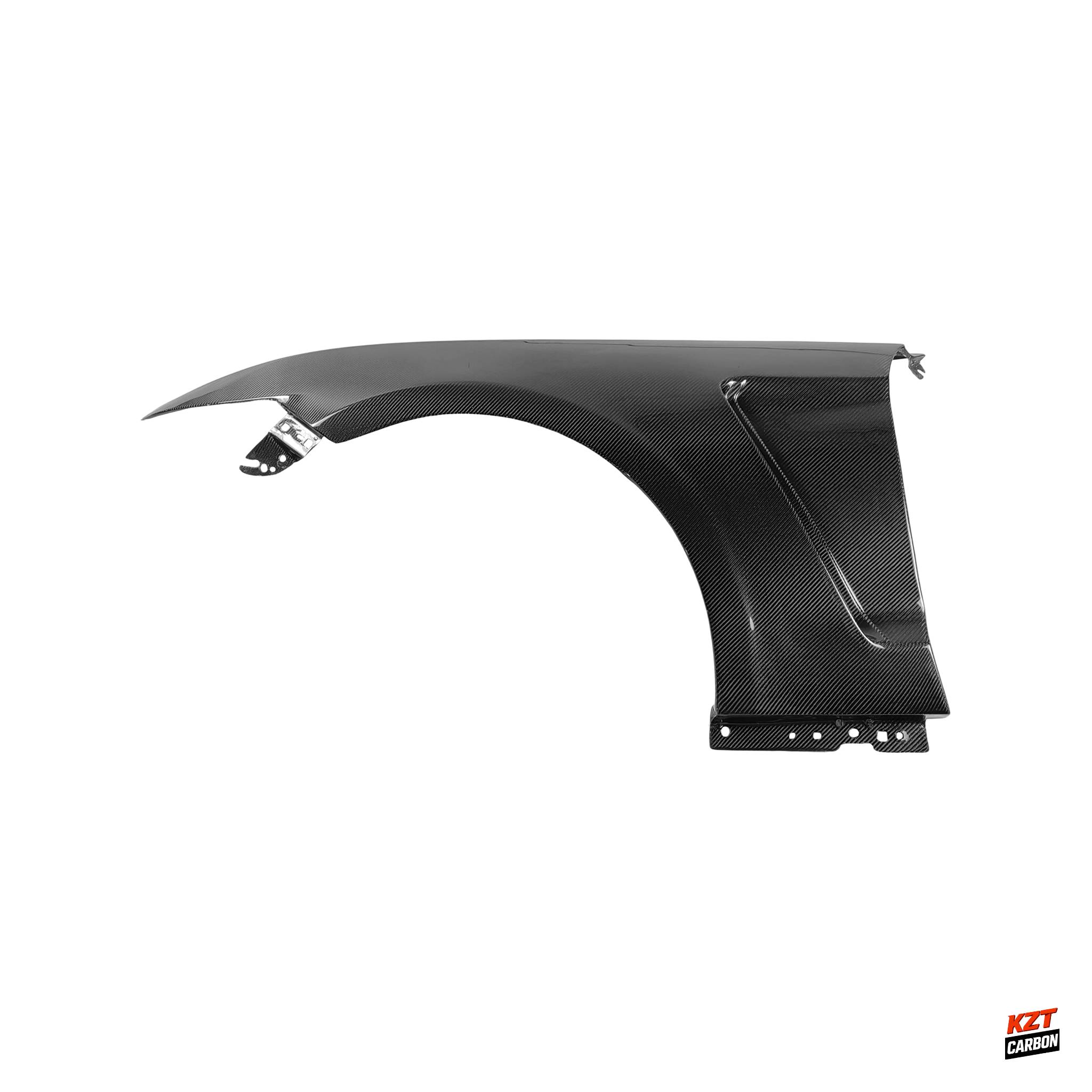 For Ford Mustang 2 Door 2015-17 Carbon GT3 Style Front Side Vented Fender Pair