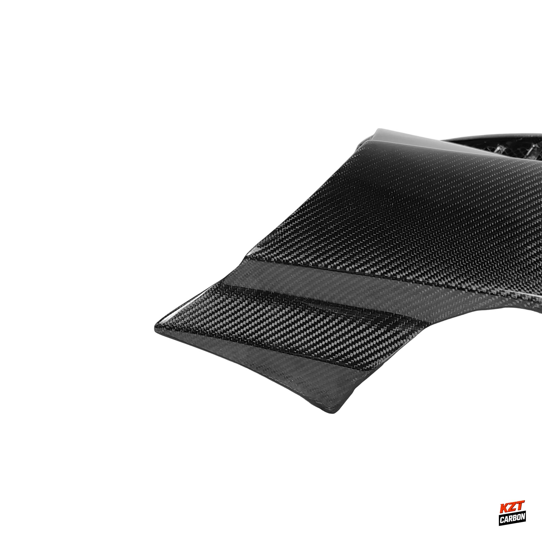 For Ford Mustang 2 Door 2015-17 Carbon GT3 Style Front Side Vented Fender Pair