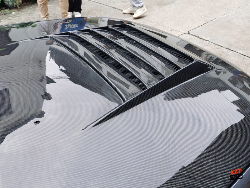 For Nissan Skyline R32 GTR 89-93 2D NIS Style Front Vented Bonnet Hood Carbon