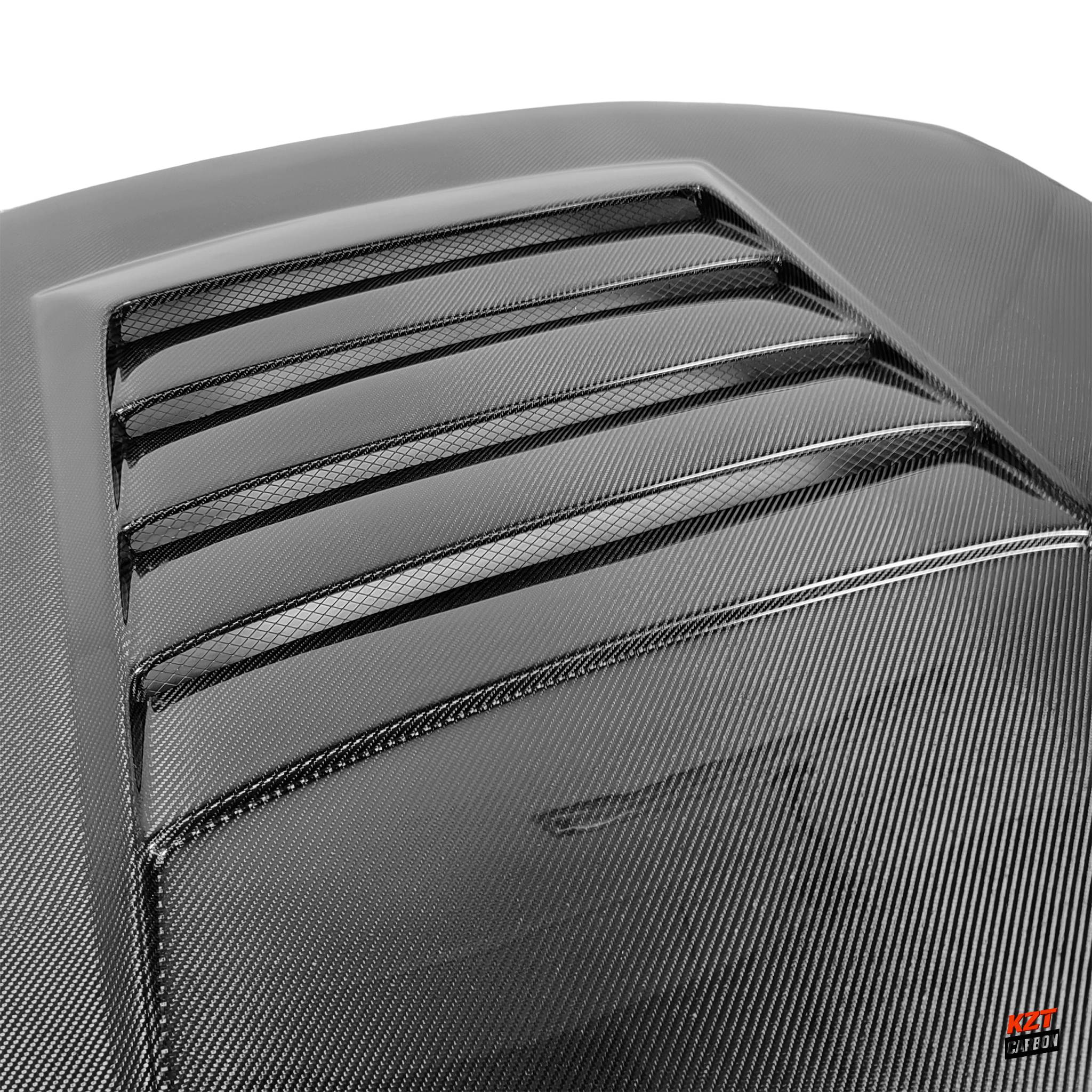 For Nissan Skyline R32 GTR 89-93 2D NIS Style Front Vented Bonnet Hood Carbon
