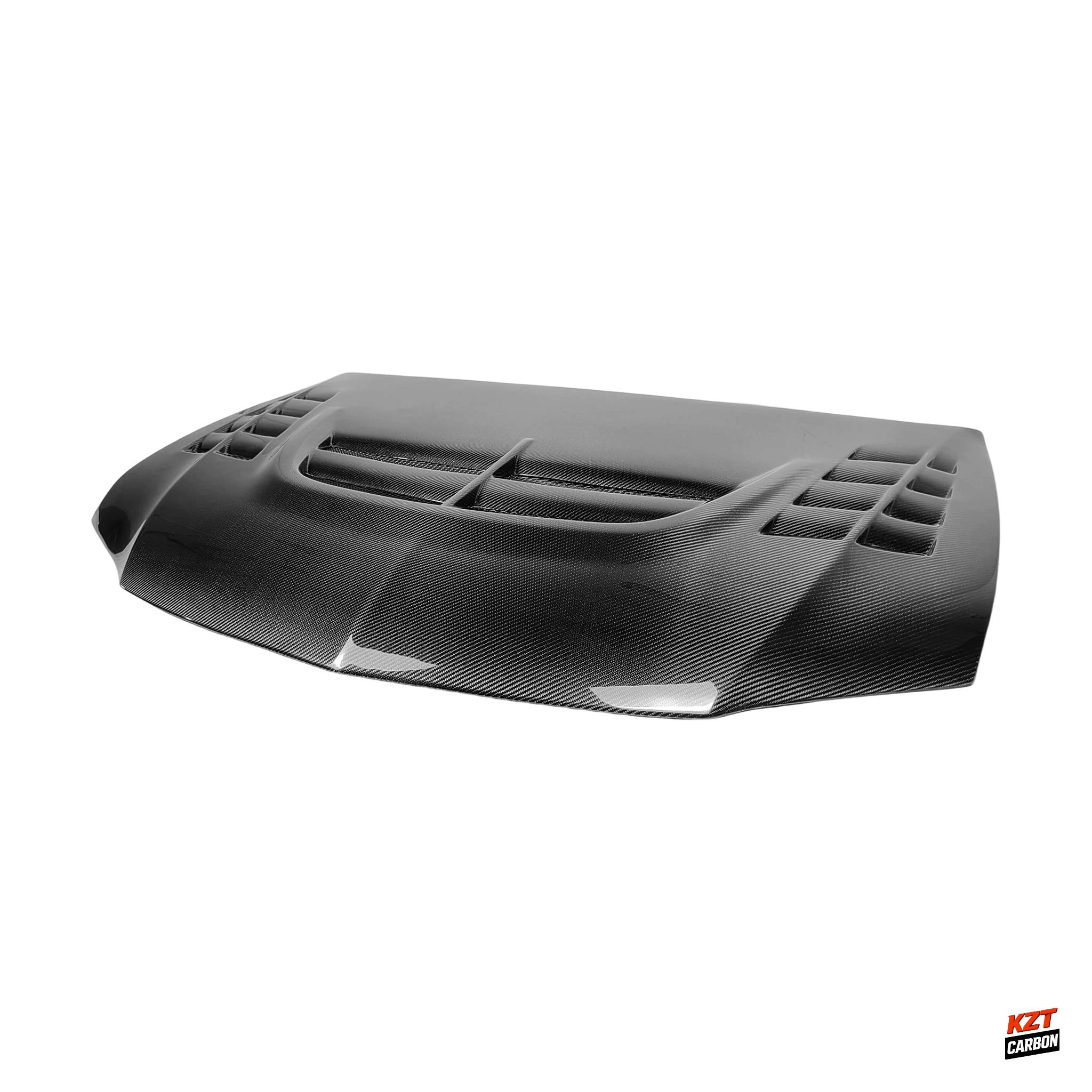 For Mitsubishi Evolution EVO 7 8 9 01-07 Carbon Fiber VTX Type Front Vented Hood