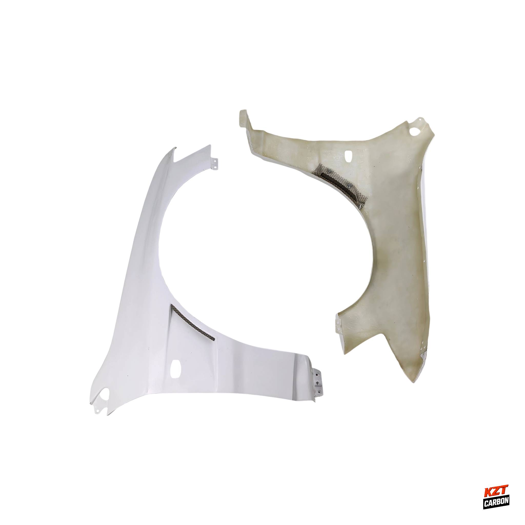 For Mitsubishi EVO 8 9 03-07 VTX Cyber Style Fiberglass Front Fender Pair