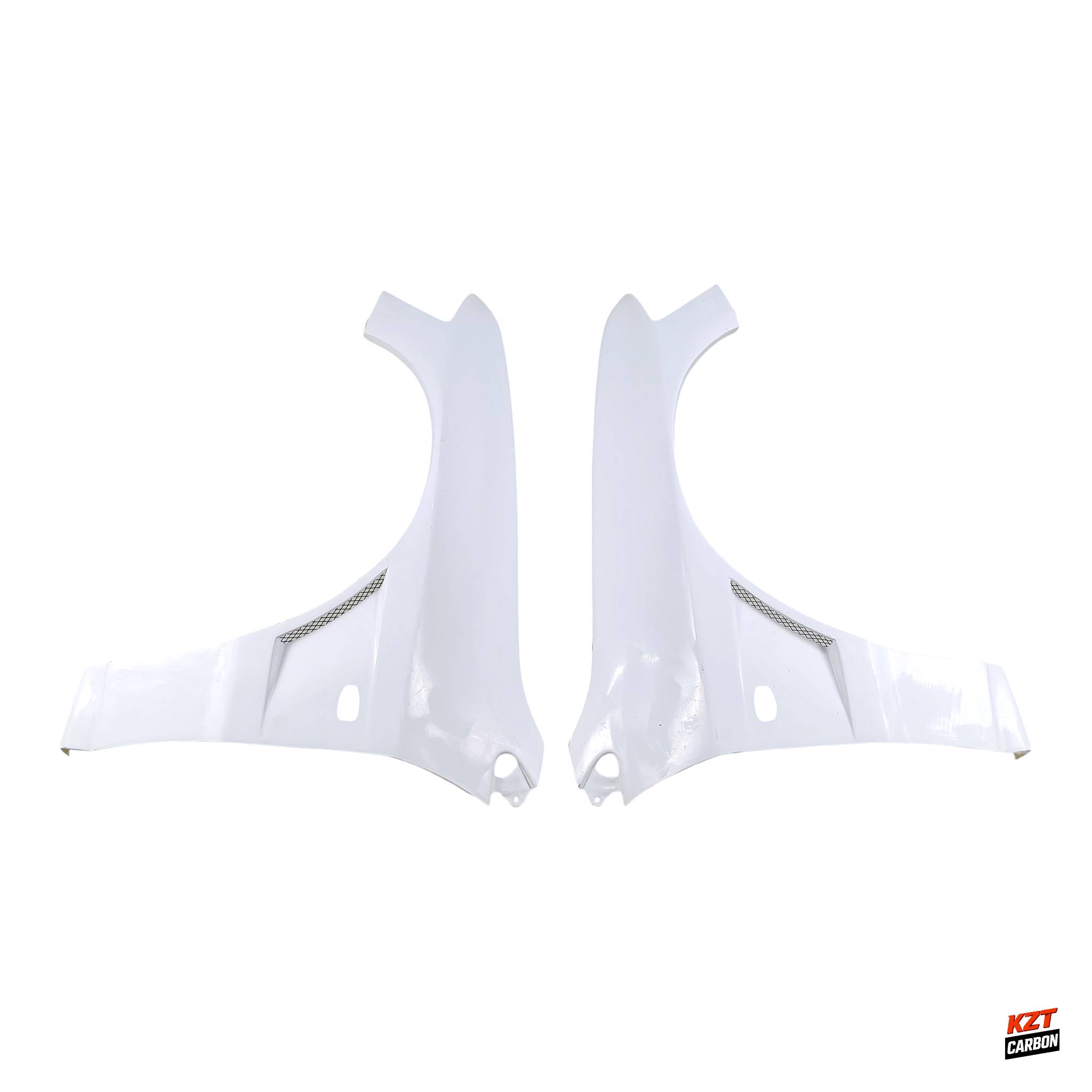 For Mitsubishi EVO 8 9 03-07 VTX Cyber Style Fiberglass Front Fender Pair
