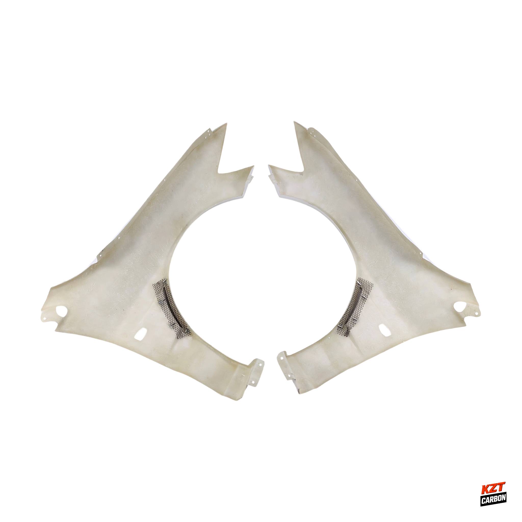 For Mitsubishi EVO 8 9 03-07 VTX Cyber Style Fiberglass Front Fender Pair