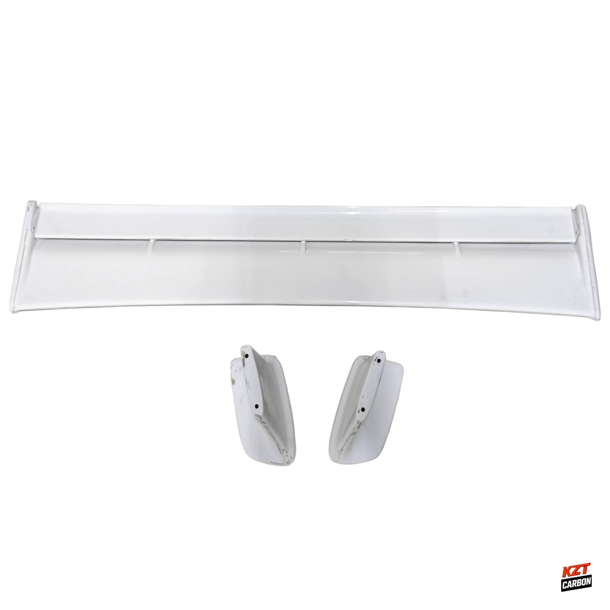 For Nissan Skyline R34 GTR GTT OE Style Fiberglass Unpaint Rear Spoiler with JUN High Spoiler Stand