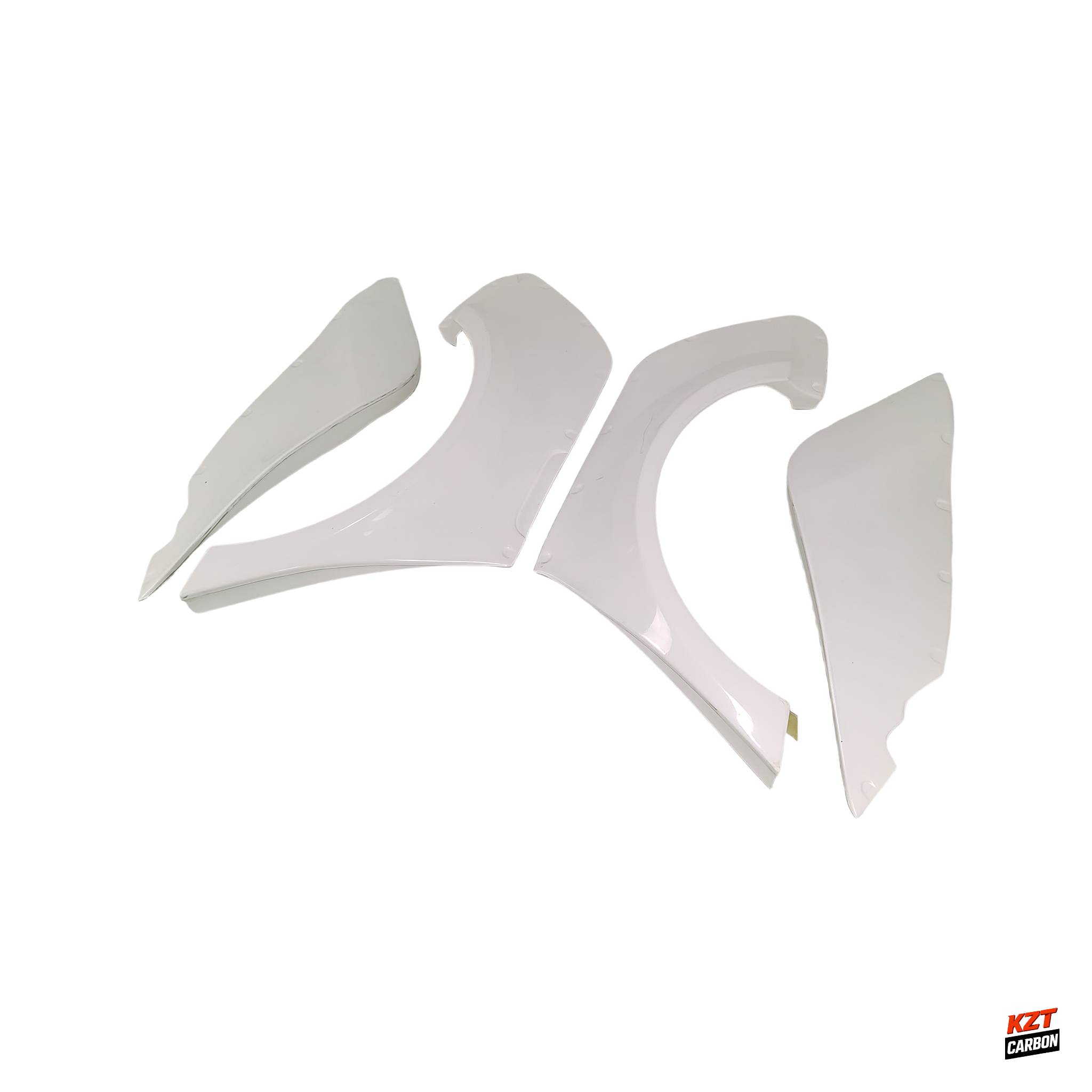 For Audi 10-17 A7 S7 RS7 Sedan Fiberglass CC Style Rear Fender Flares Arch +90mm