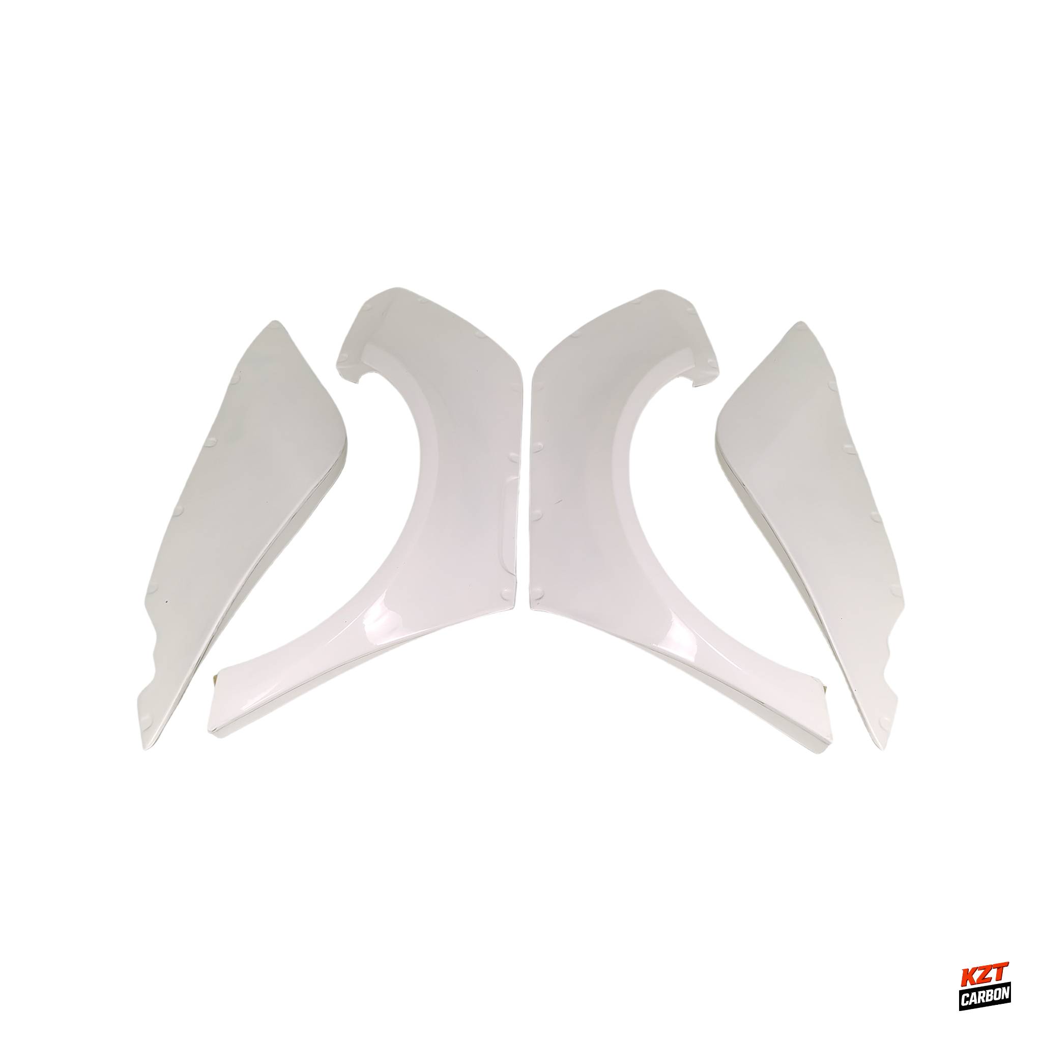 For Audi 10-17 A7 S7 RS7 Sedan Fiberglass CC Style Rear Fender Flares Arch +90mm