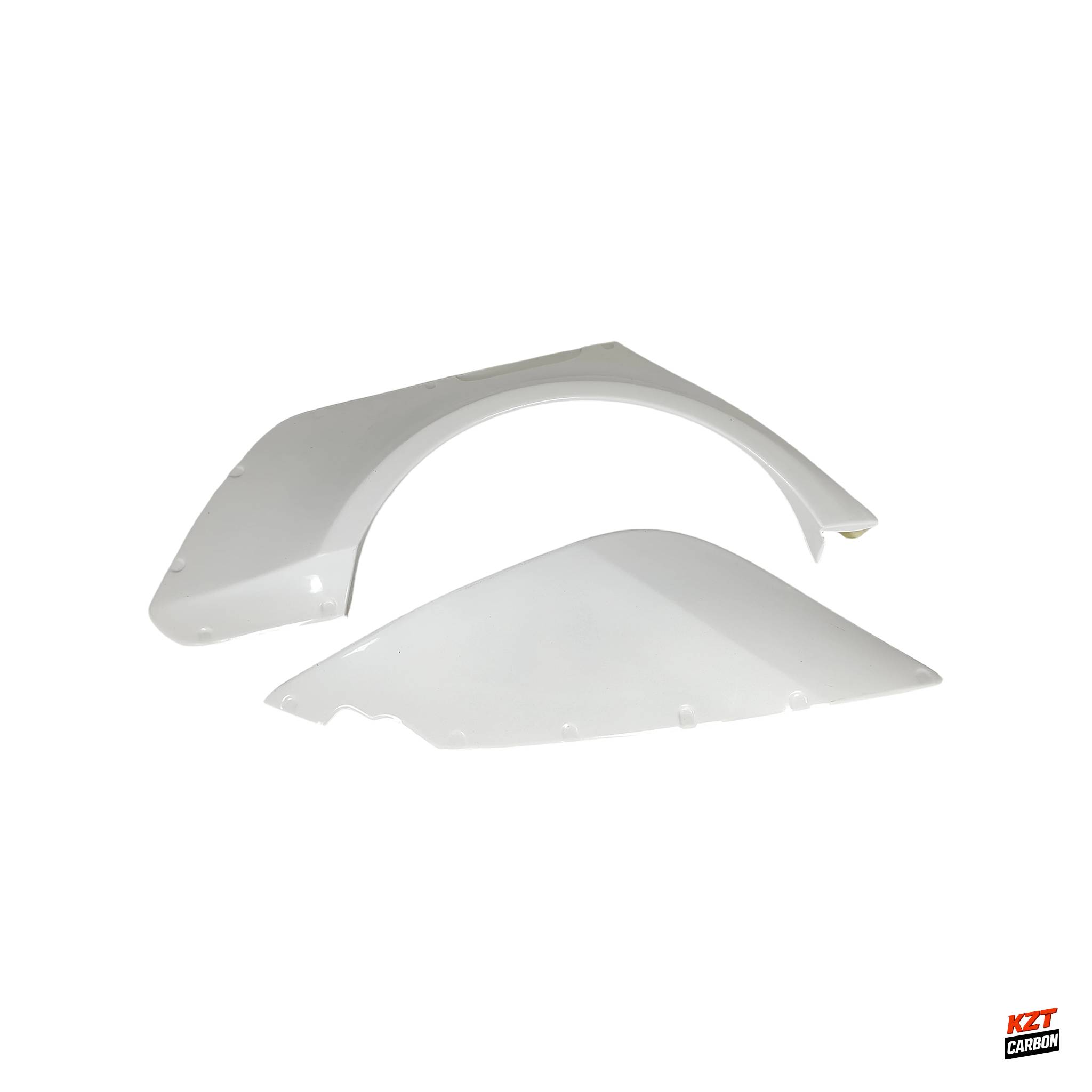 For Audi 10-17 A7 S7 RS7 Sedan Fiberglass CC Style Rear Fender Flares Arch +90mm