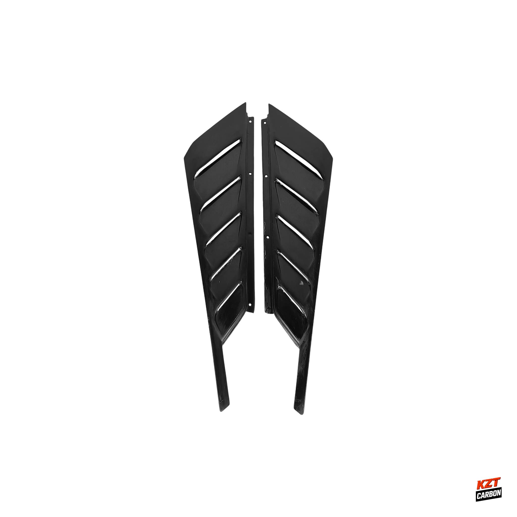 For Lamborghini Huracan LP610-4 Fiberglass KZ Style Rear Trunk Vents Trim Cover