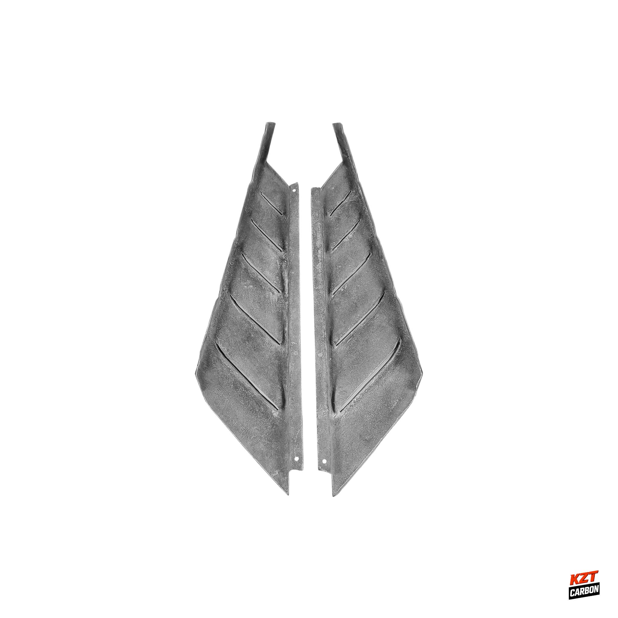 For Lamborghini Huracan LP610-4 Fiberglass KZ Style Rear Trunk Vents Trim Cover