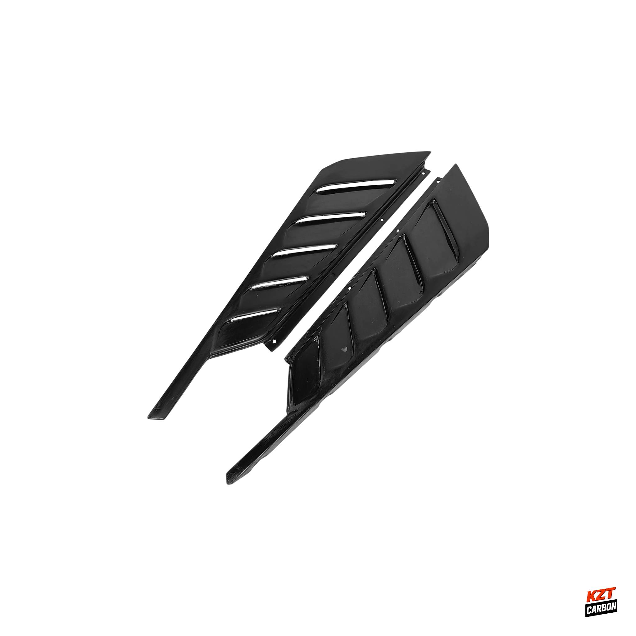 For Lamborghini Huracan LP610-4 Fiberglass KZ Style Rear Trunk Vents Trim Cover