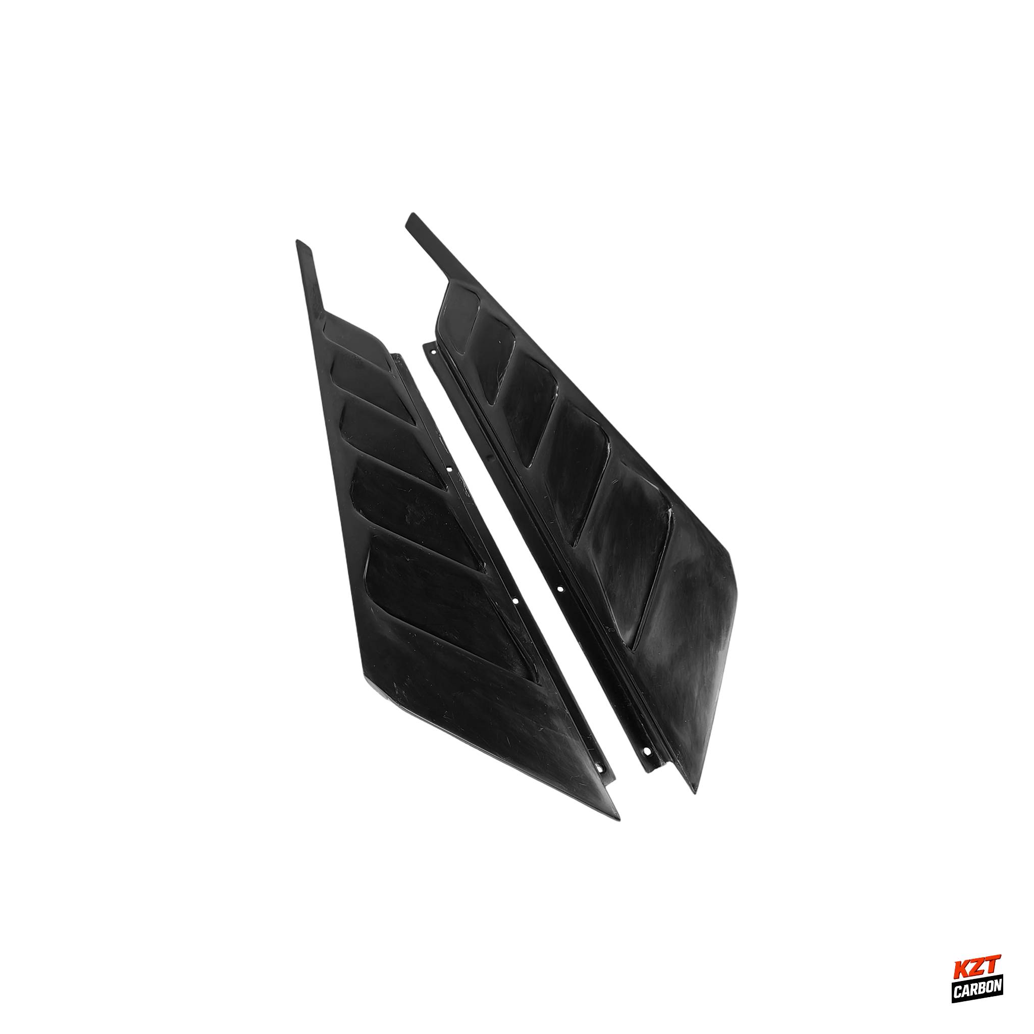 For Lamborghini Huracan LP610-4 Fiberglass KZ Style Rear Trunk Vents Trim Cover