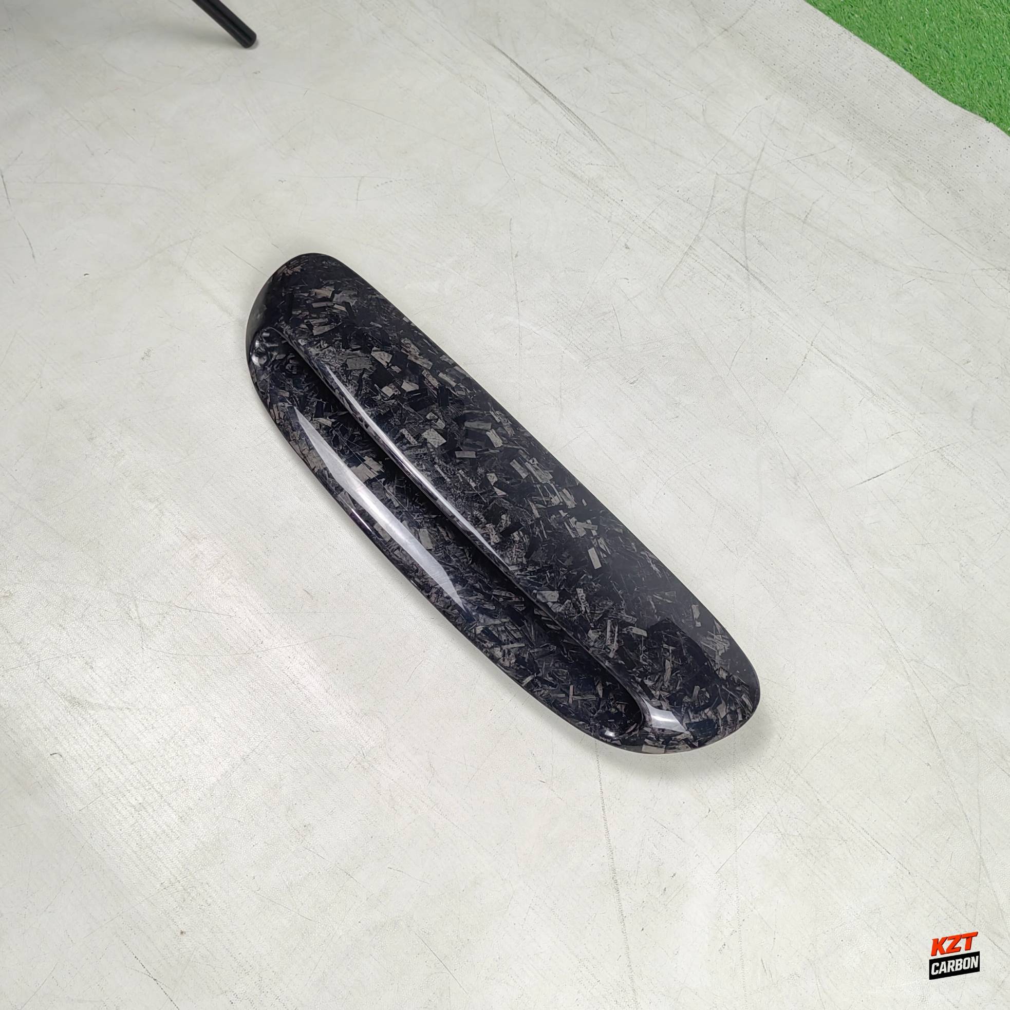 For Mini Cooper F56 13-22 Forged Carbon DS Hood Bonnet Scoop Air Vent Cover