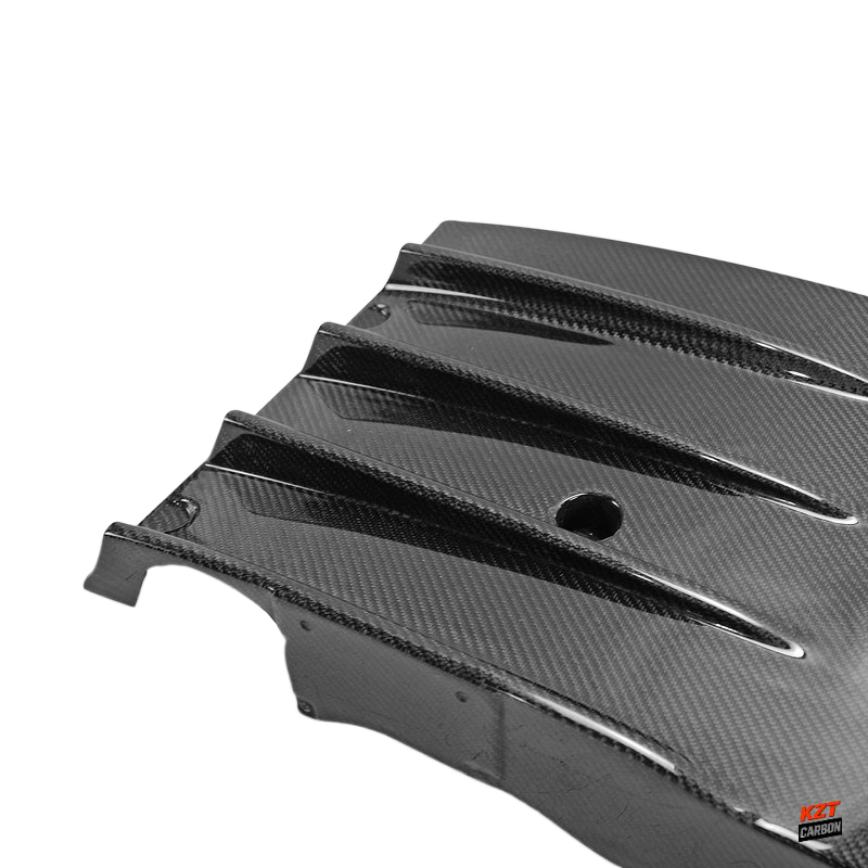 For Subaru 2004-07 Impreza GDB GDC WRX KZ Style Carbon Fiber Rear Under Diffuser