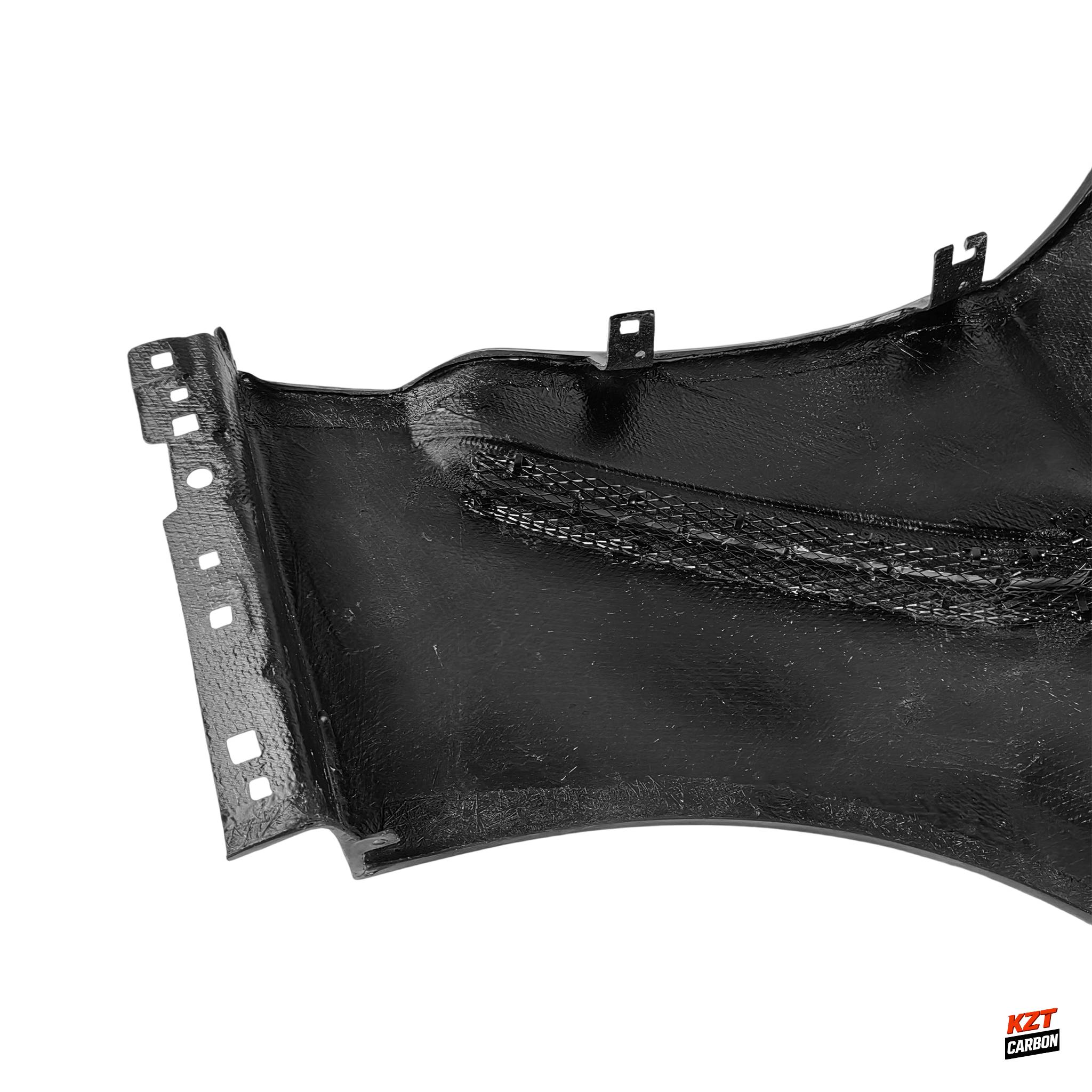 For Ford Mustang 2018-23 Only Carbon GT350 Style Front Bumper Vented Fender Pair