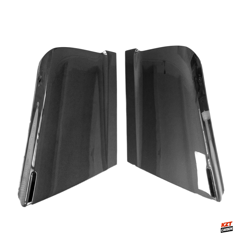 For Nissan GTR R35 (08-16 Only) Carbon Fiber OE Style Outter Door Cards (Pair)