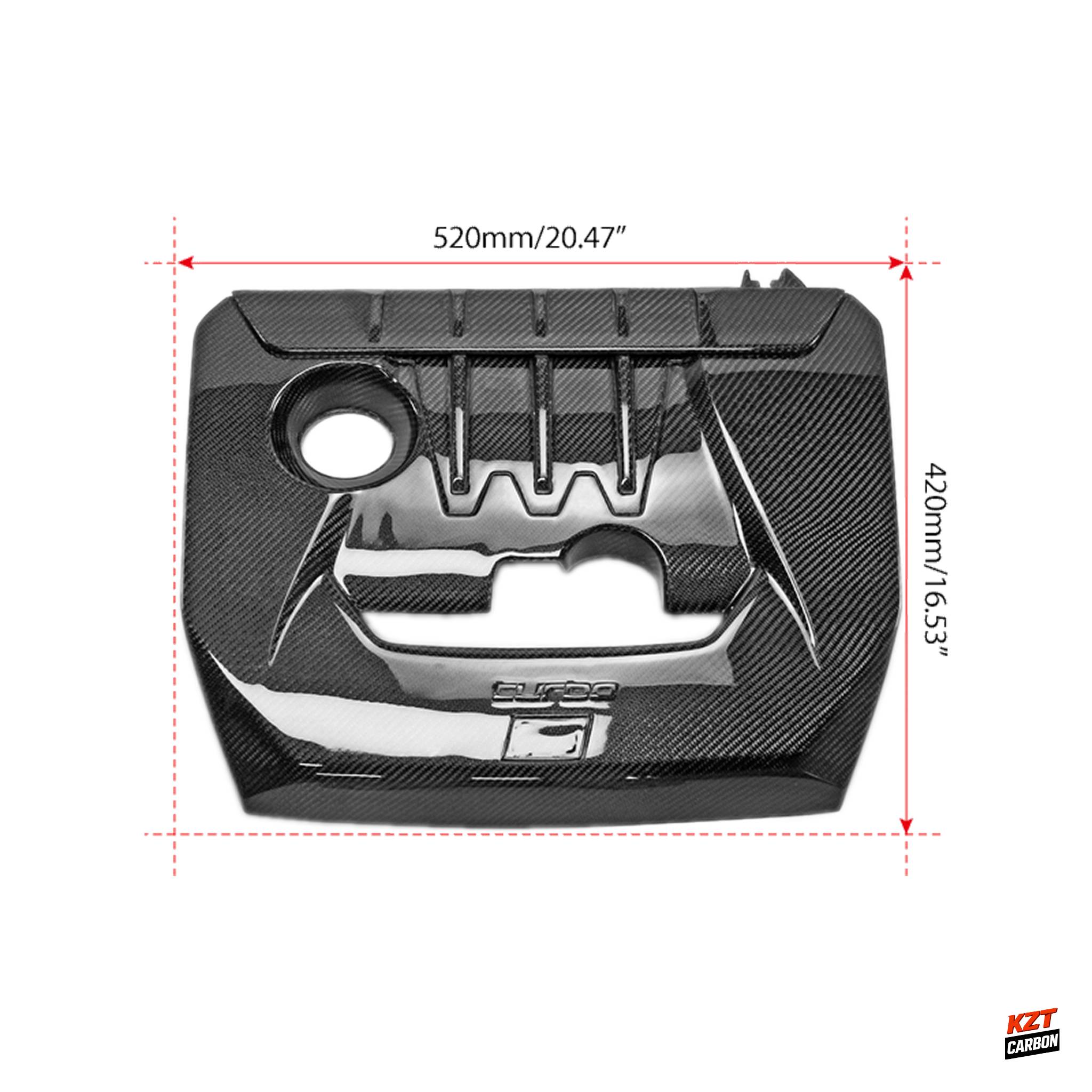 For Toyota 23-25 GR Corolla Circuit Edition Carbon OE Style Front Engine Cover