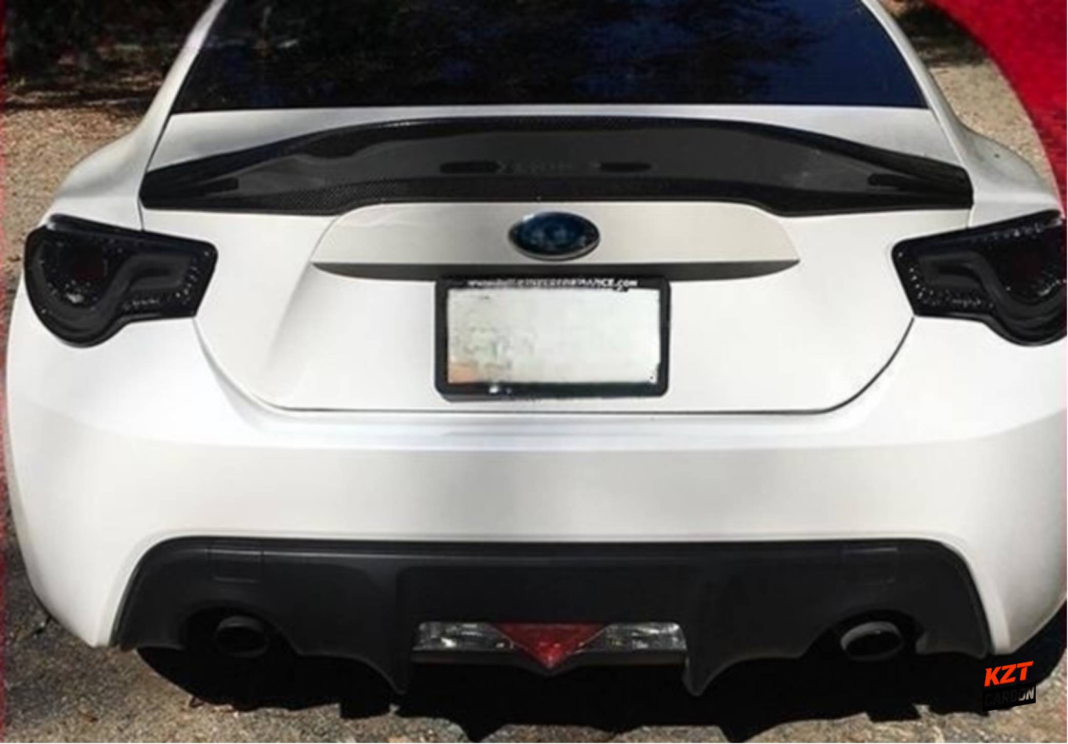 For Toyota GT86 13-20 BRZ LEG Style Carbon Fiber Rear Trunk Bumper Spoiler Wing